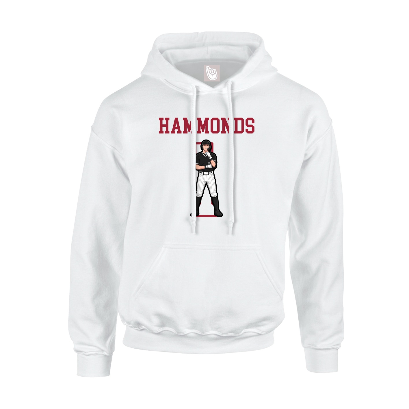 Youth Hoodie — Shirsey in White