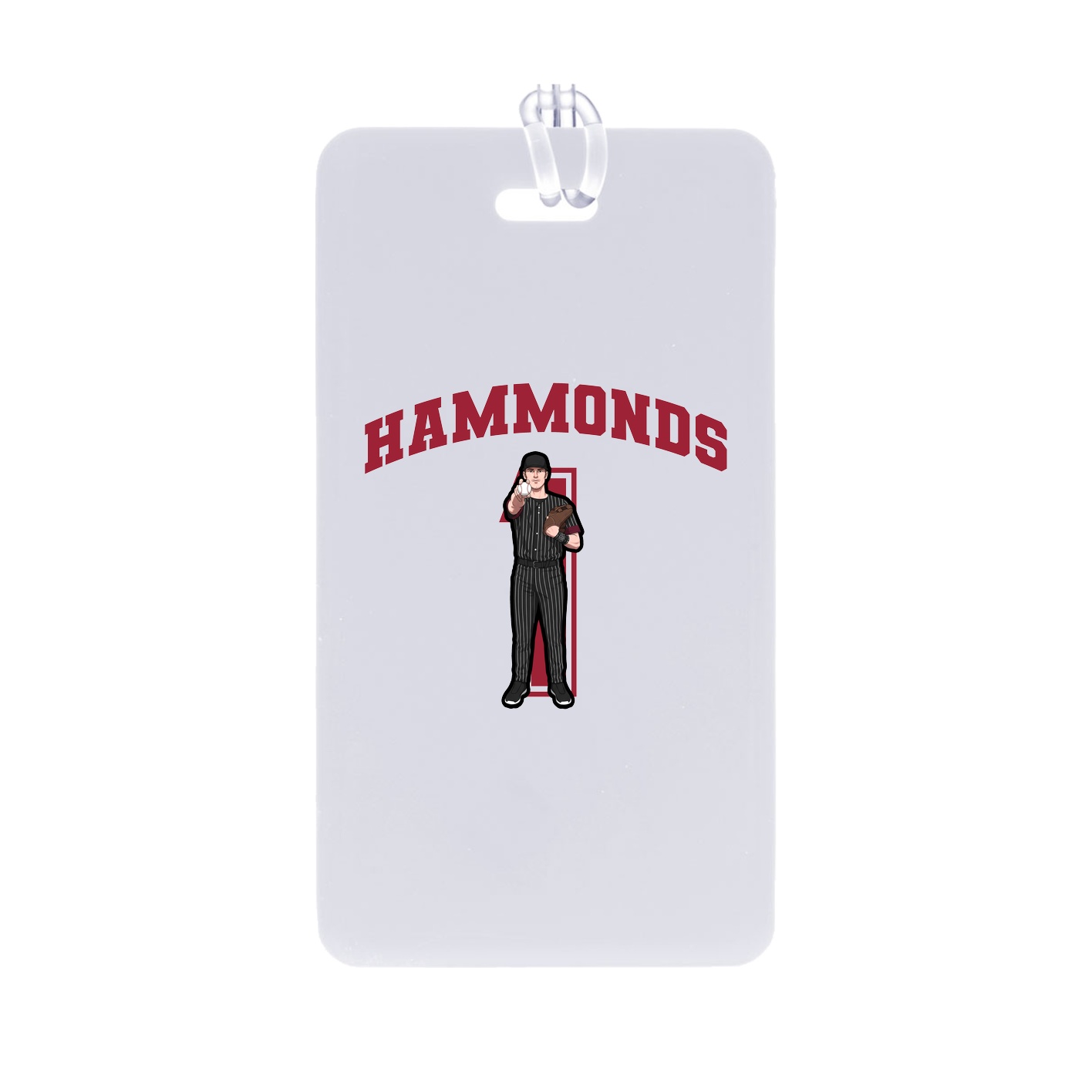 Bag Tag — Number in Classic