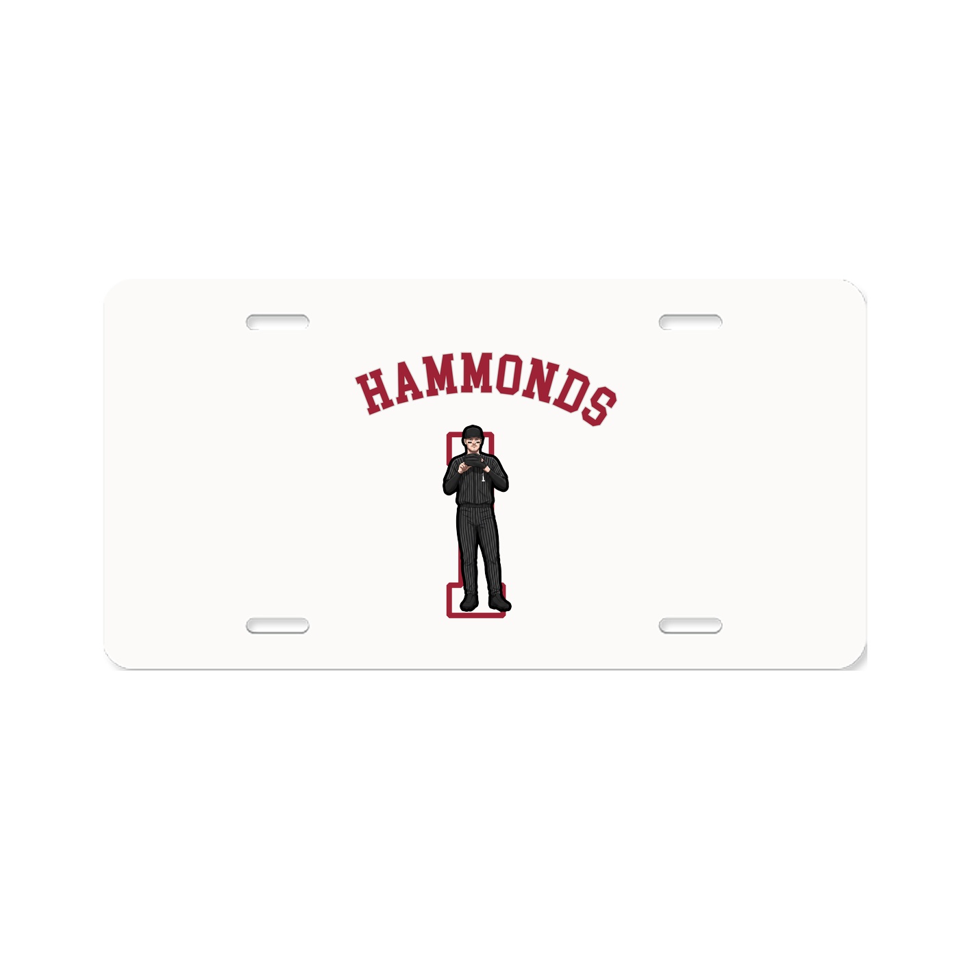 License Plate — Shirsey Arch in Classic