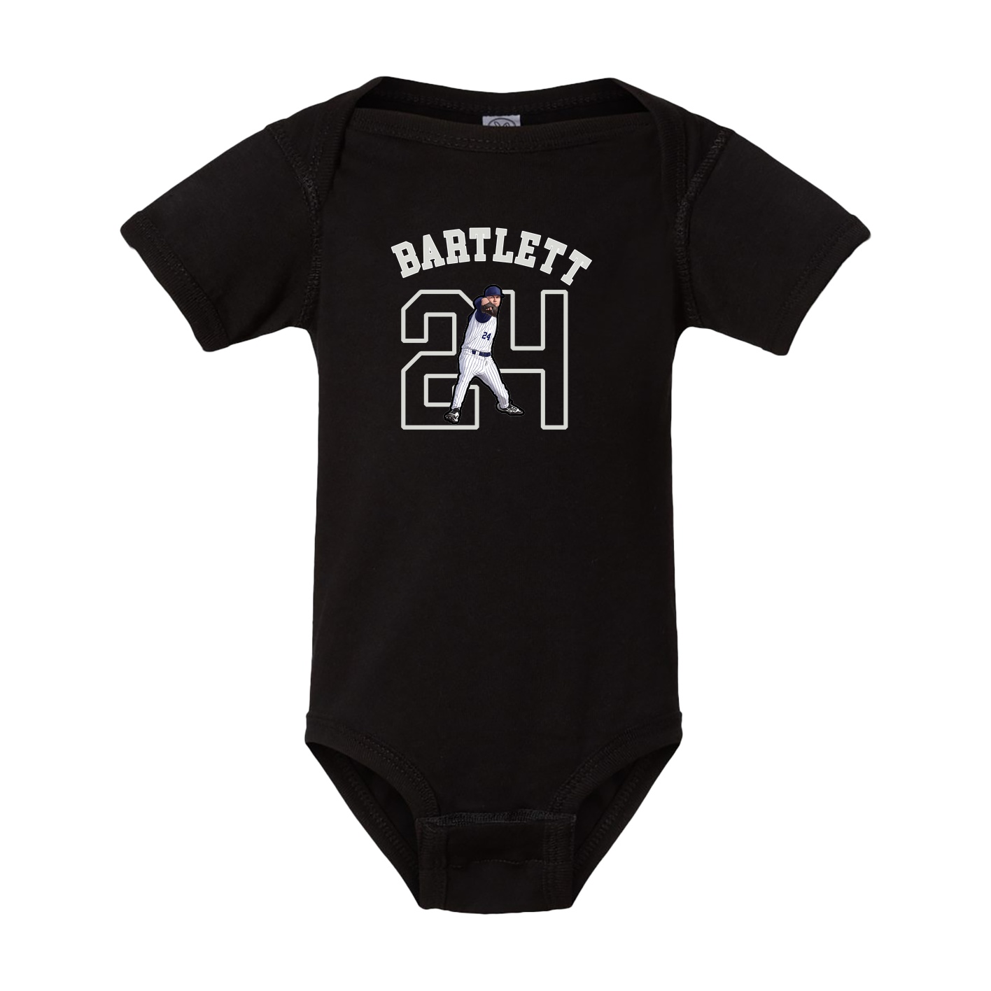 Baby Onesie — Shirsey Arch in Black