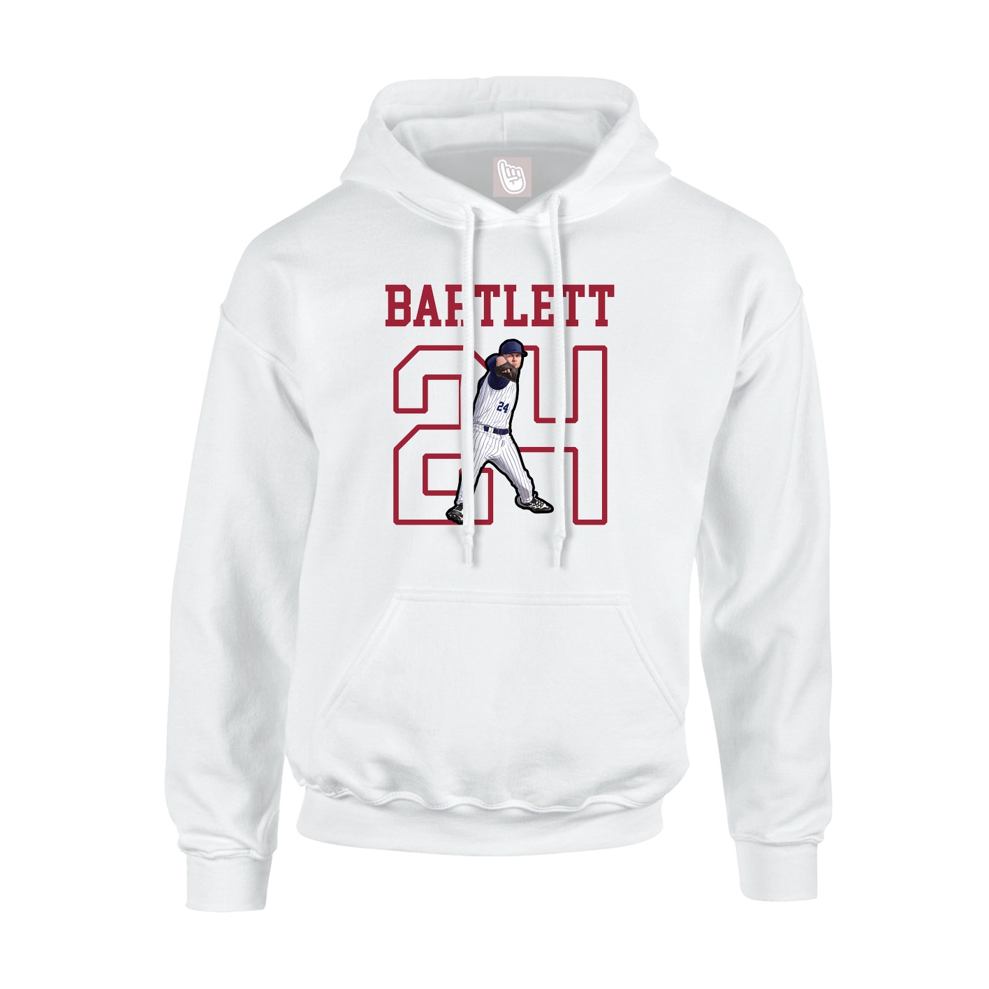 Youth Hoodie — Shirsey in White