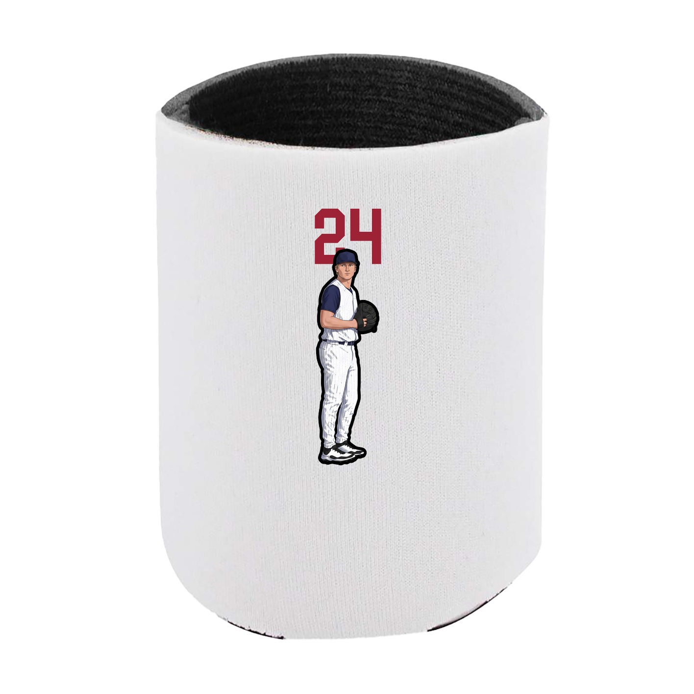 Can Holder — Number Top in White