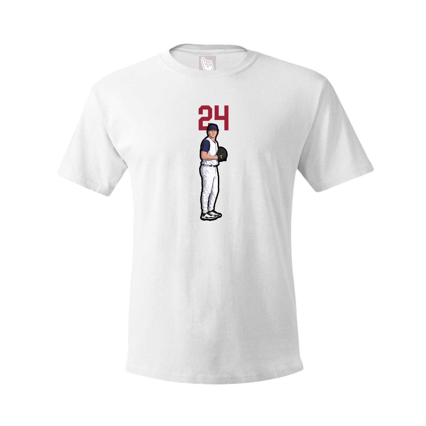 Tee — Number Top in White