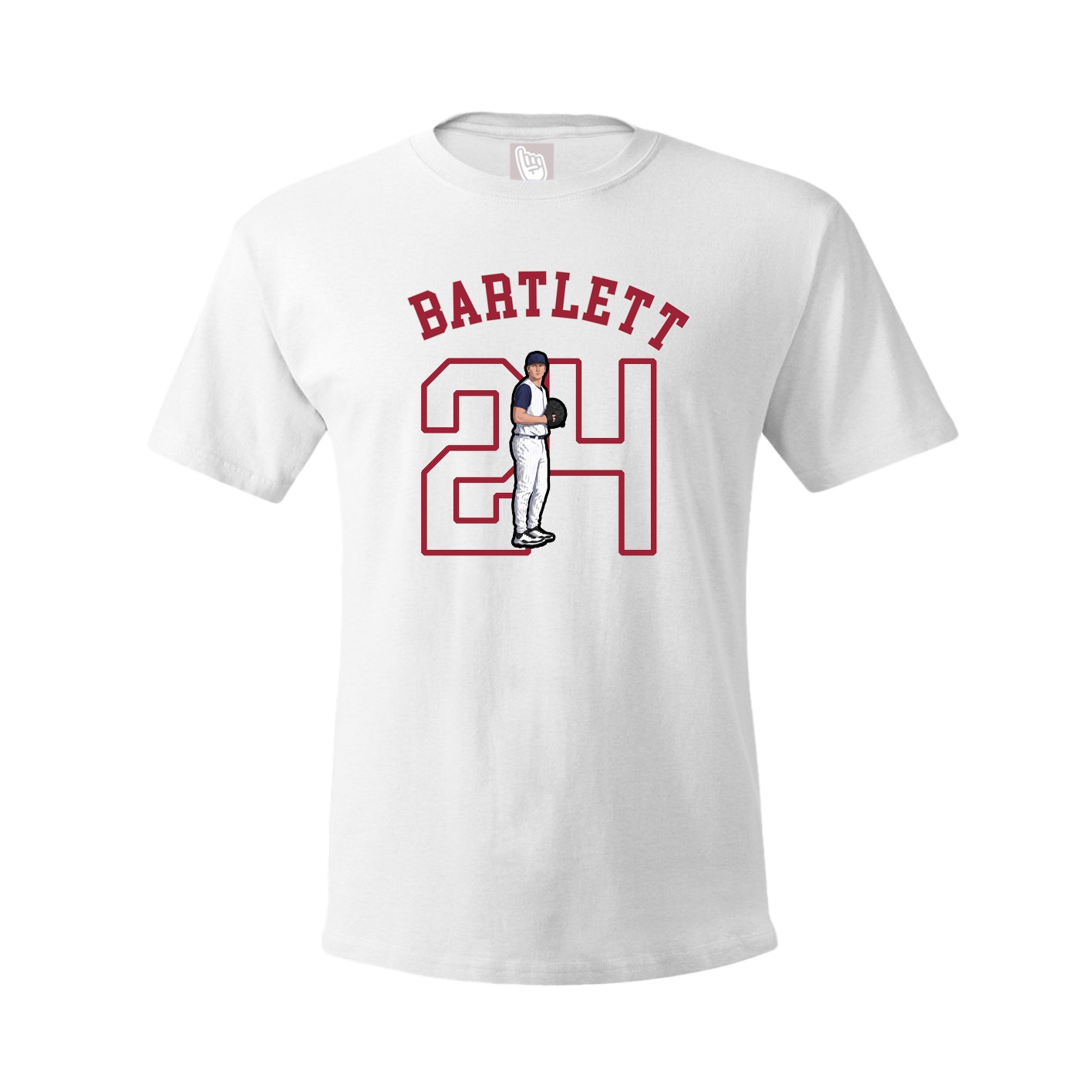 Tee — Shirsey Arch in White