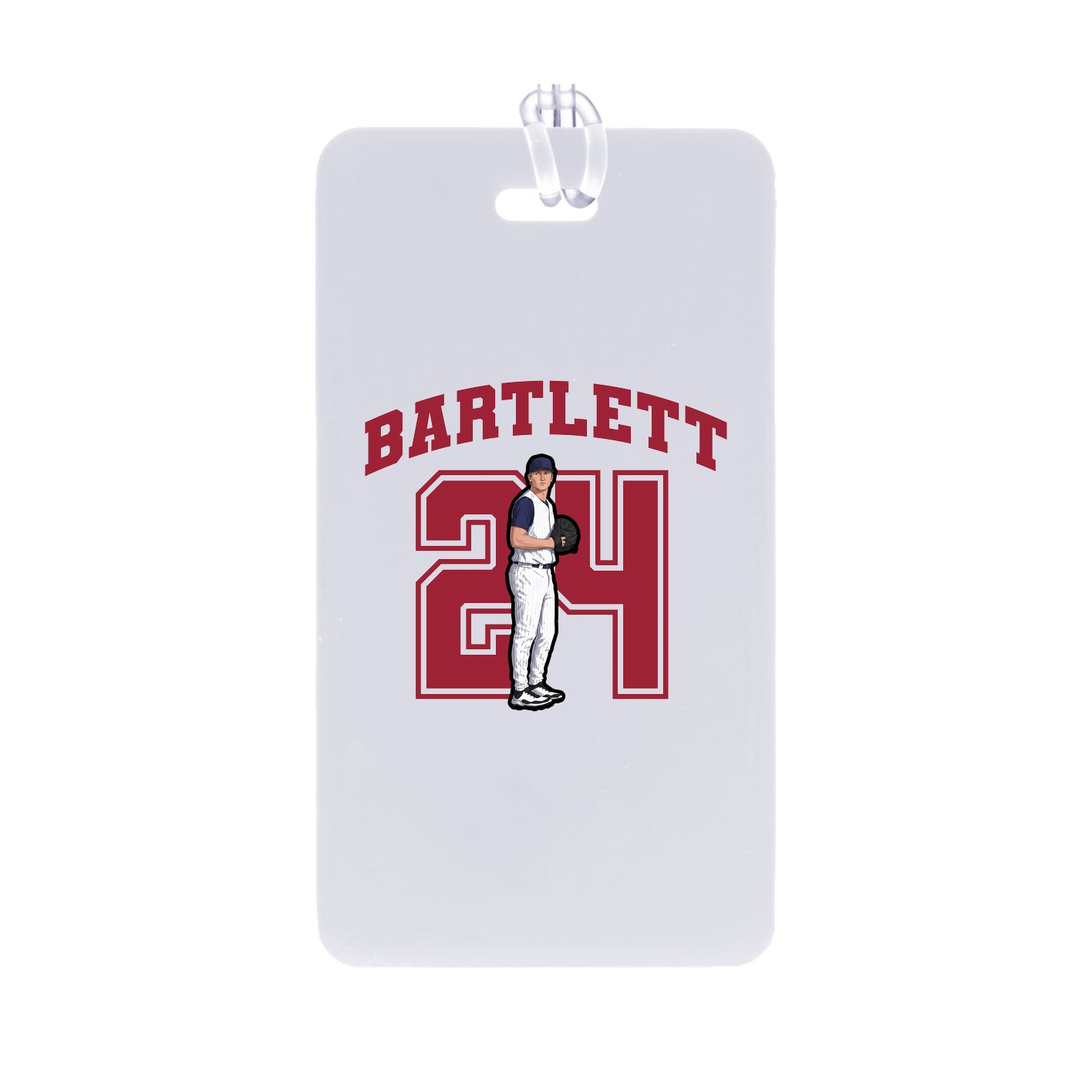 Bag Tag — Number in Classic