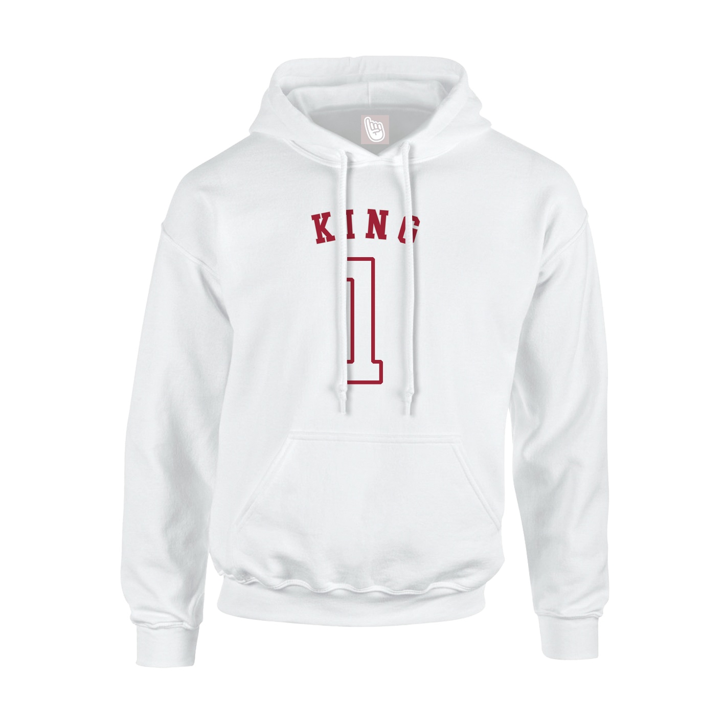 Youth Hoodie — Shirsey Arch in White