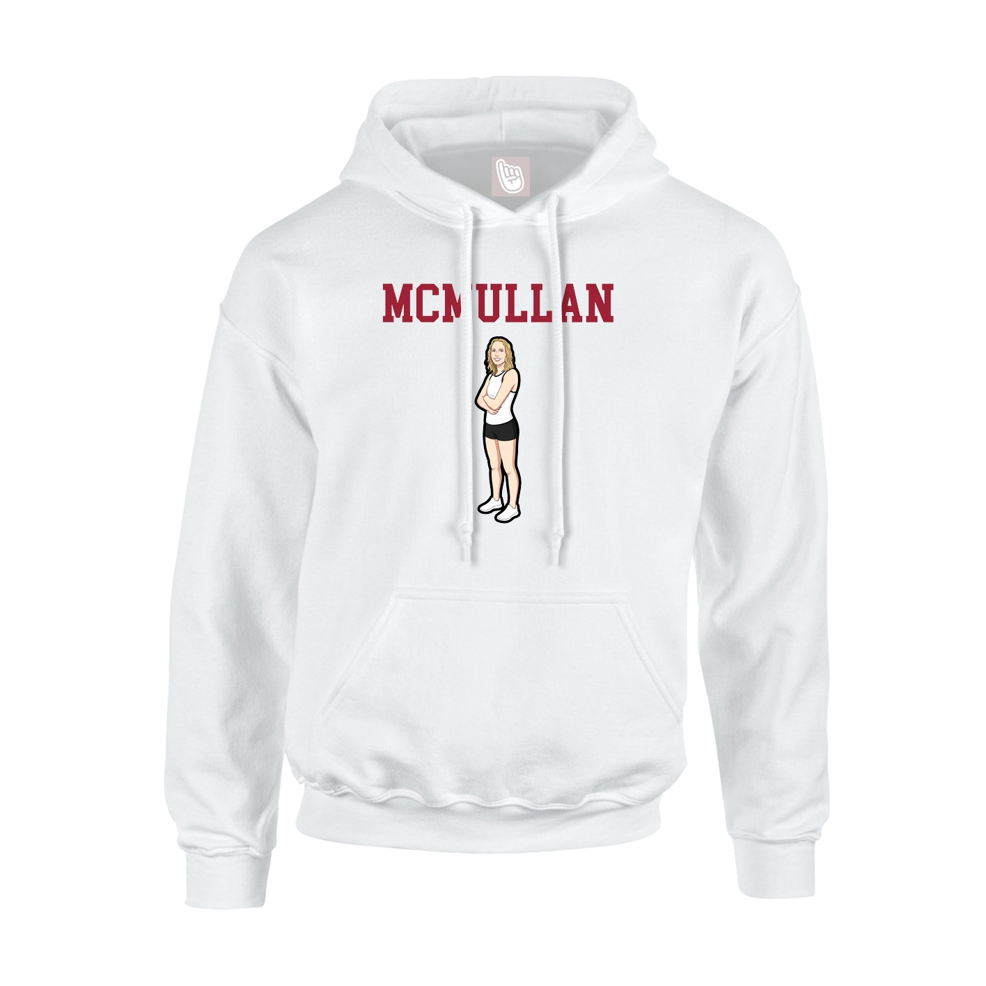 Youth Hoodie — Shirsey in White