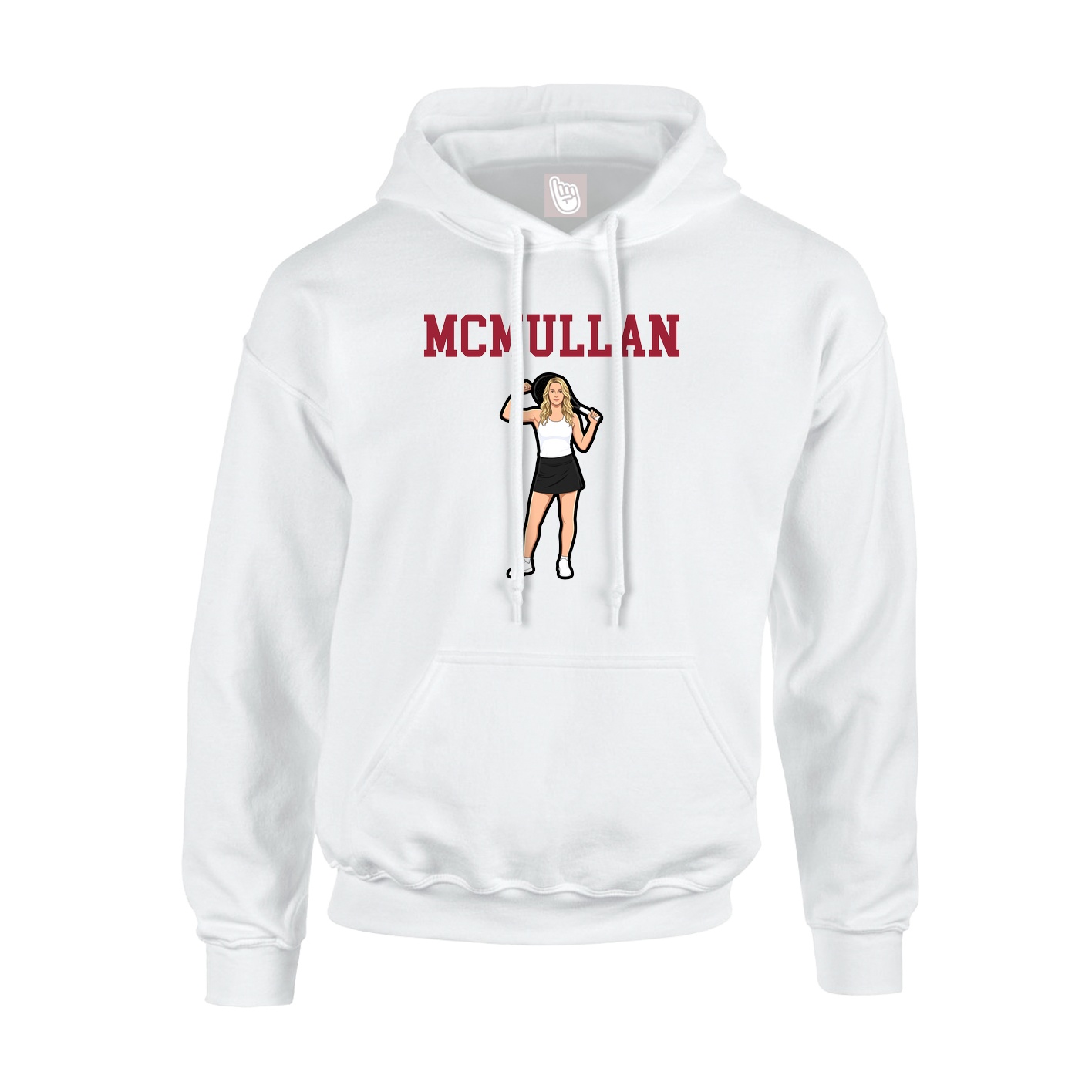 Hoodie — Shirsey in White