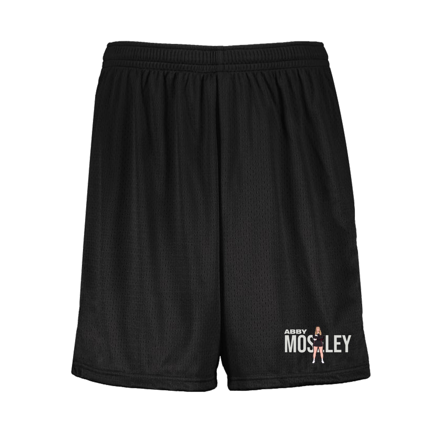 Shorts — Player Name in Black