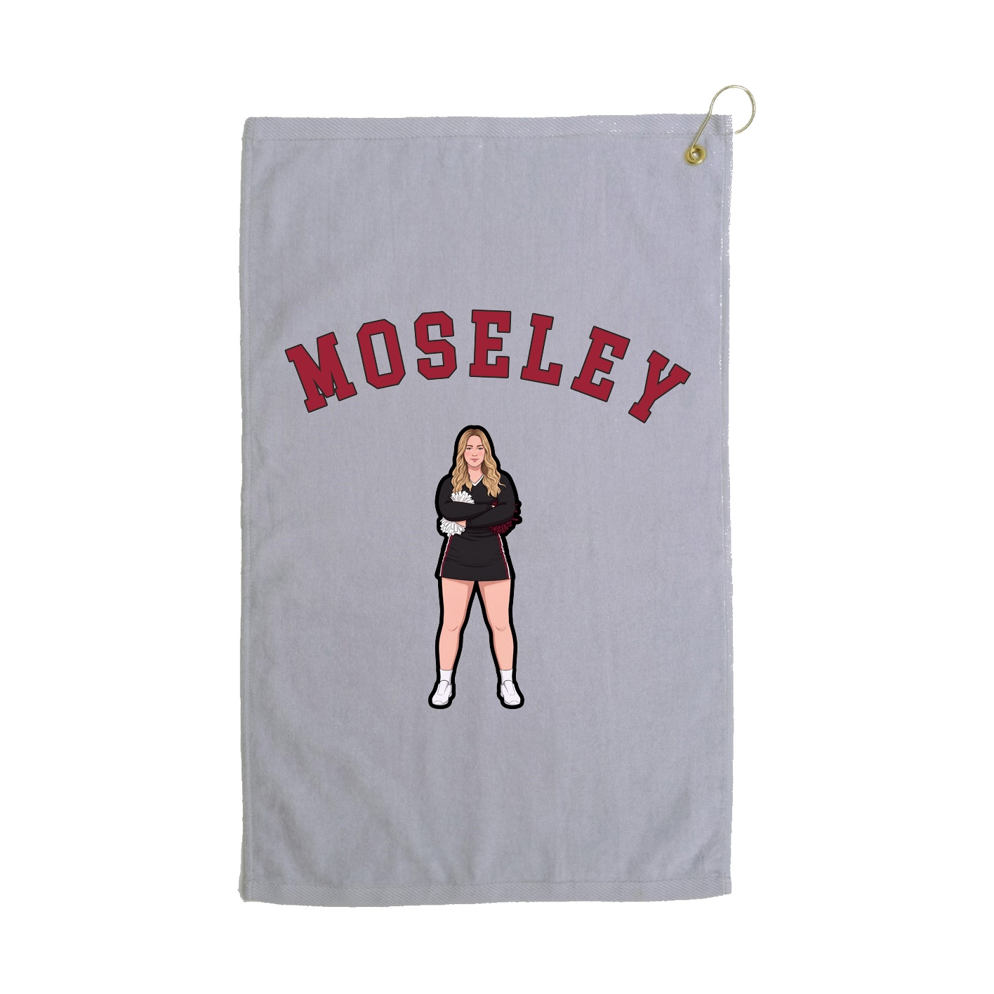 Golf Towel — Shirsey Arch in Grey