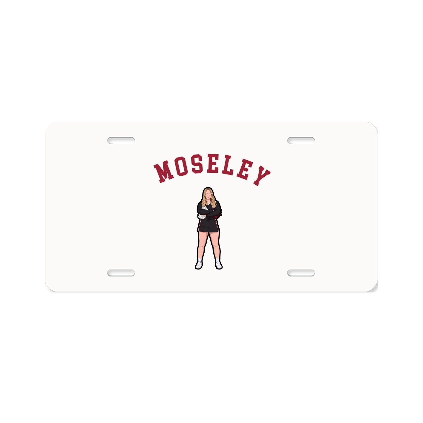 License Plate — Shirsey Arch in Classic
