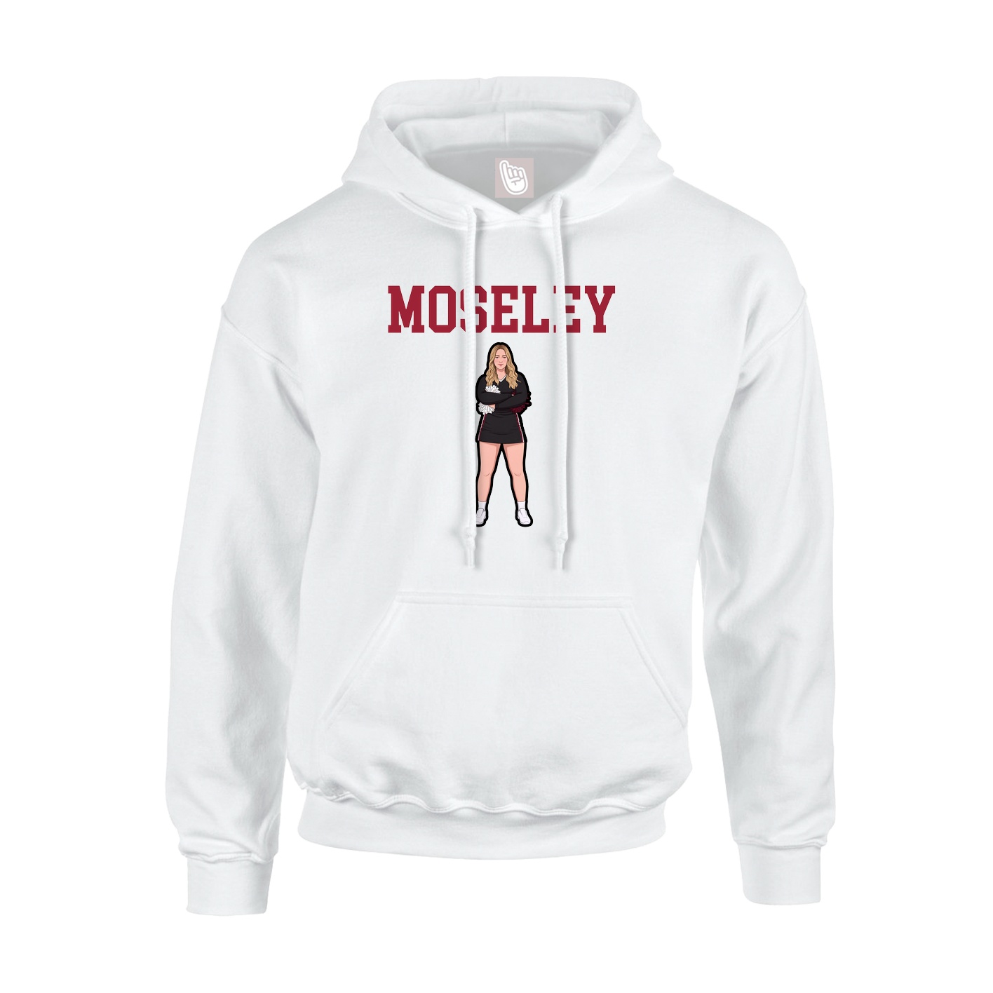 Youth Hoodie — Shirsey in White