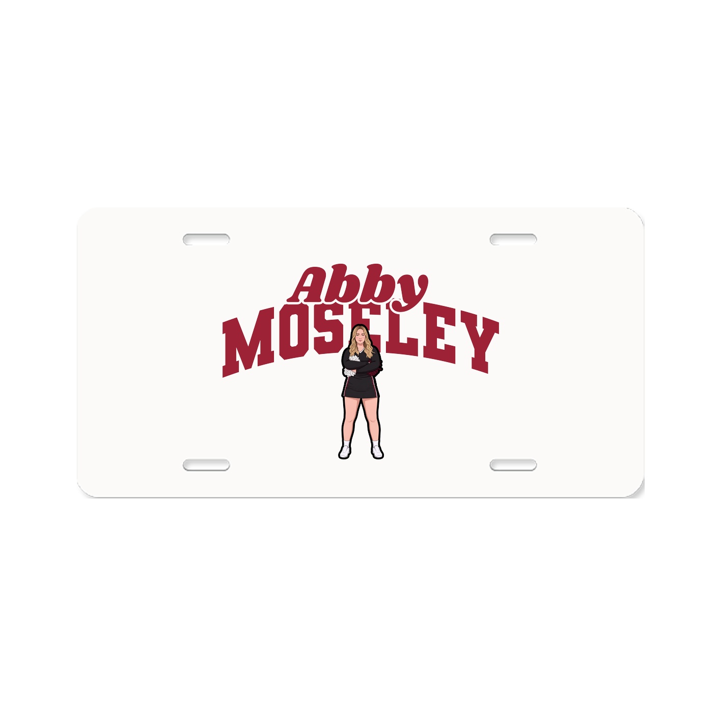 License Plate — Signature Arch in Classic