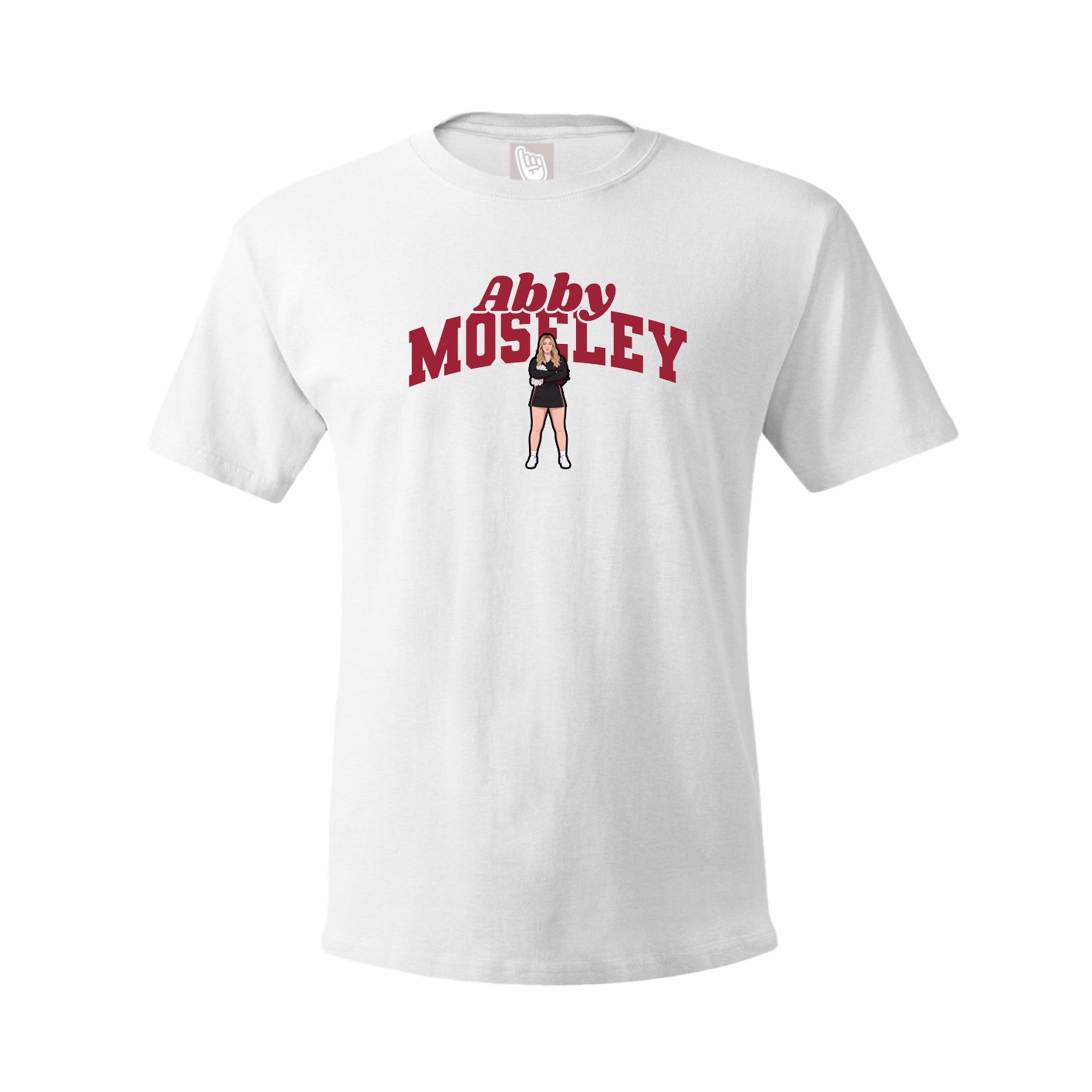 Youth Tee — Signature Arch in White