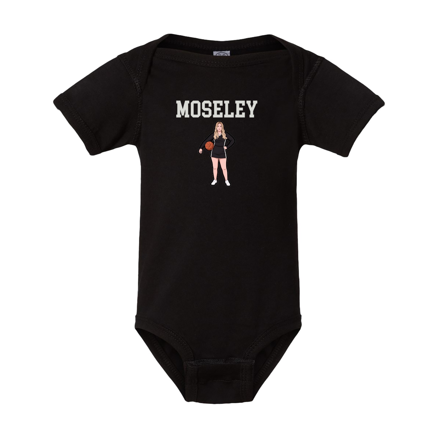 Baby Onesie — Shirsey in Black