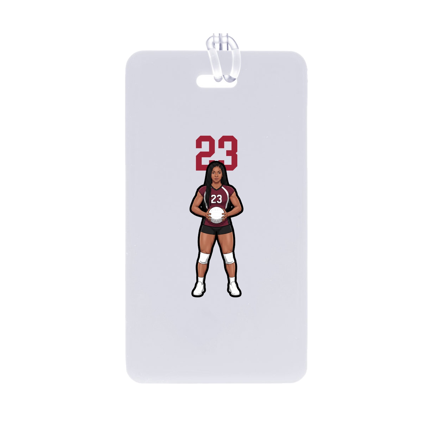 Bag Tag — Number Top in Classic