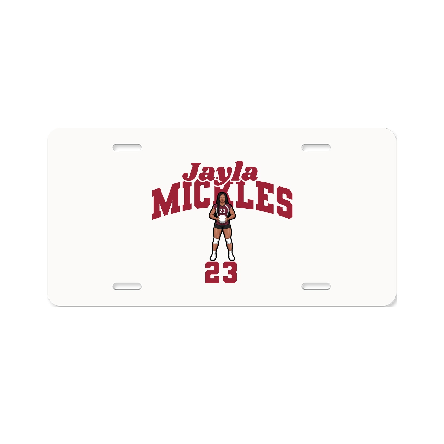 License Plate — Signature Arch in Classic