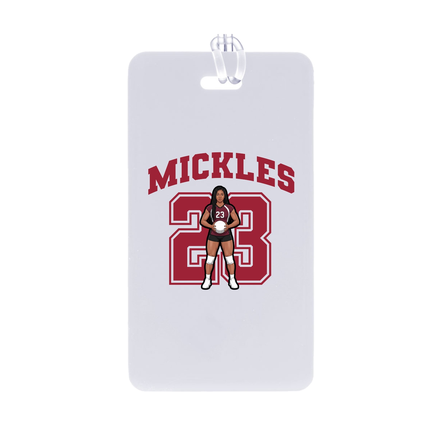 Bag Tag — Number in Classic