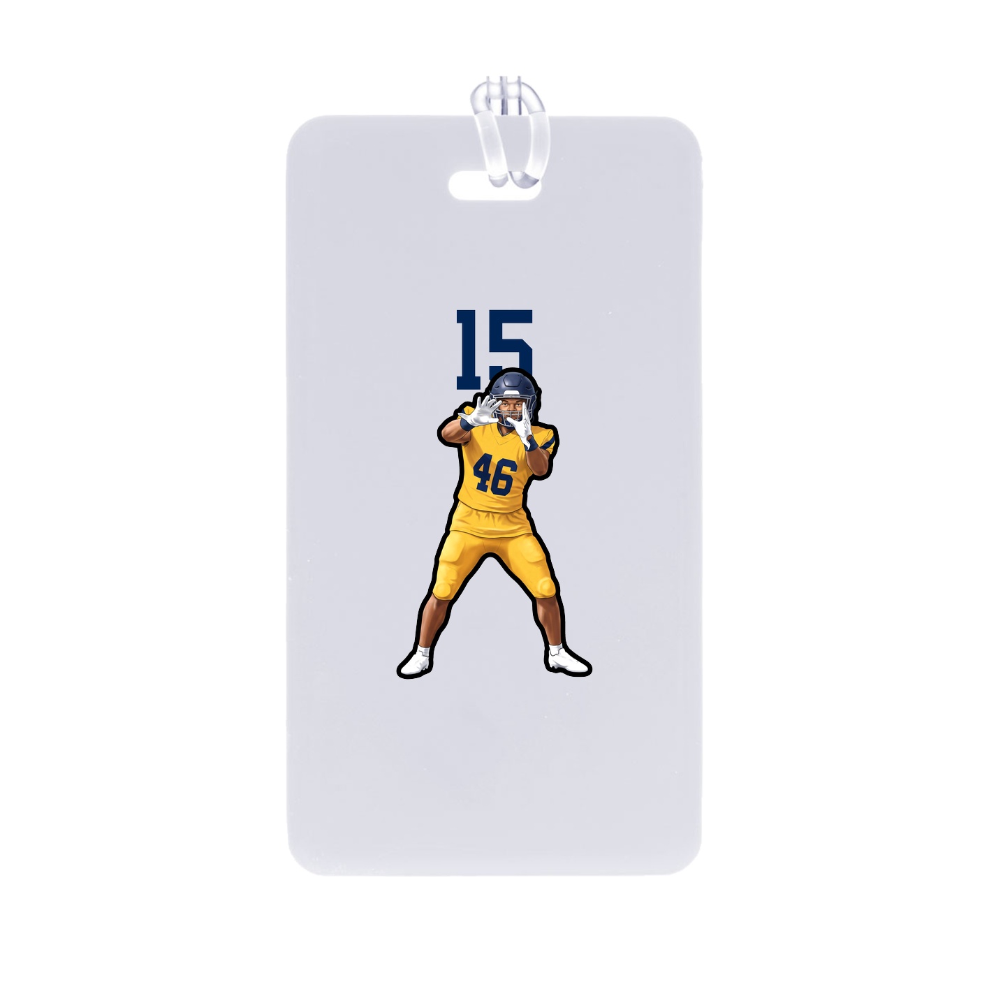 Bag Tag — Number Top in Classic