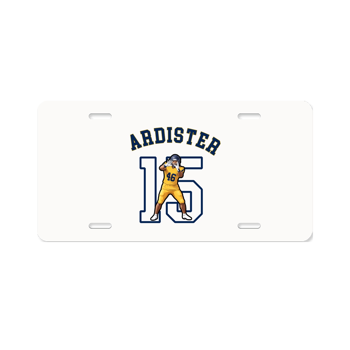 License Plate — Shirsey Arch in Classic