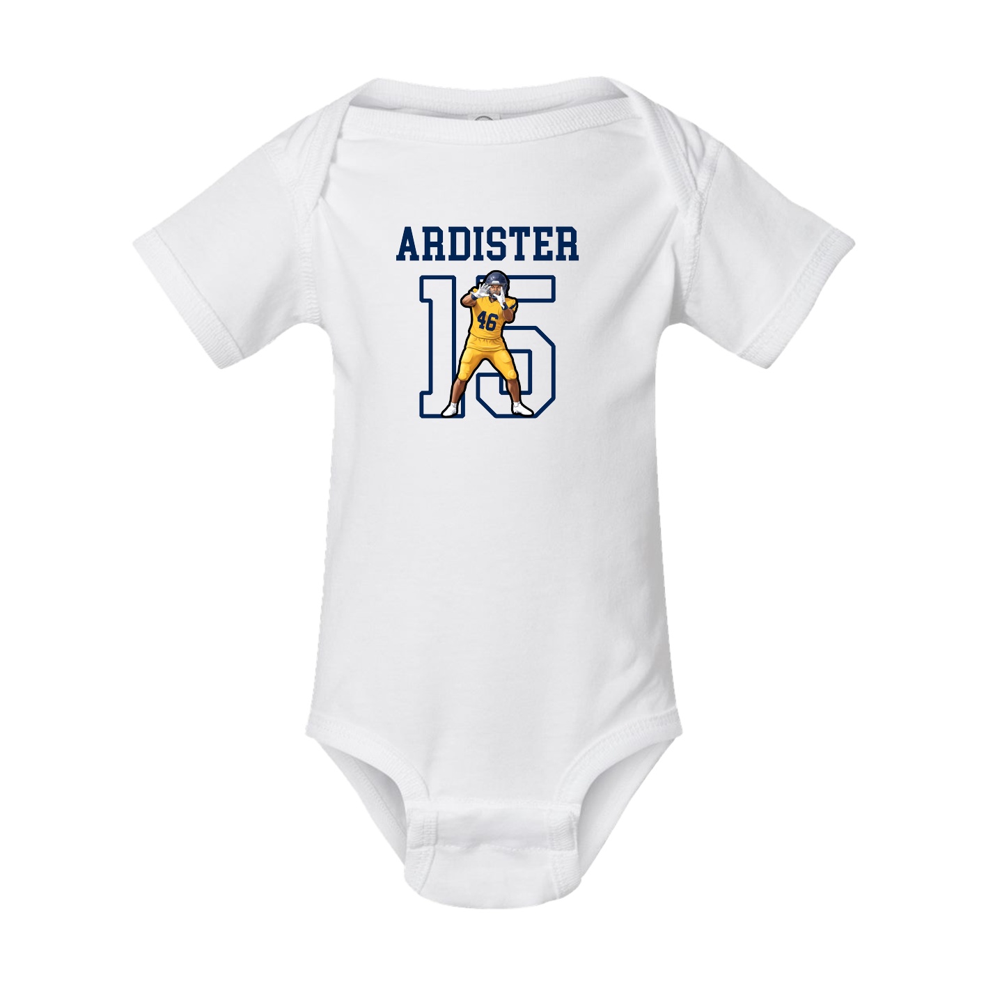 Baby Onesie — Shirsey in White