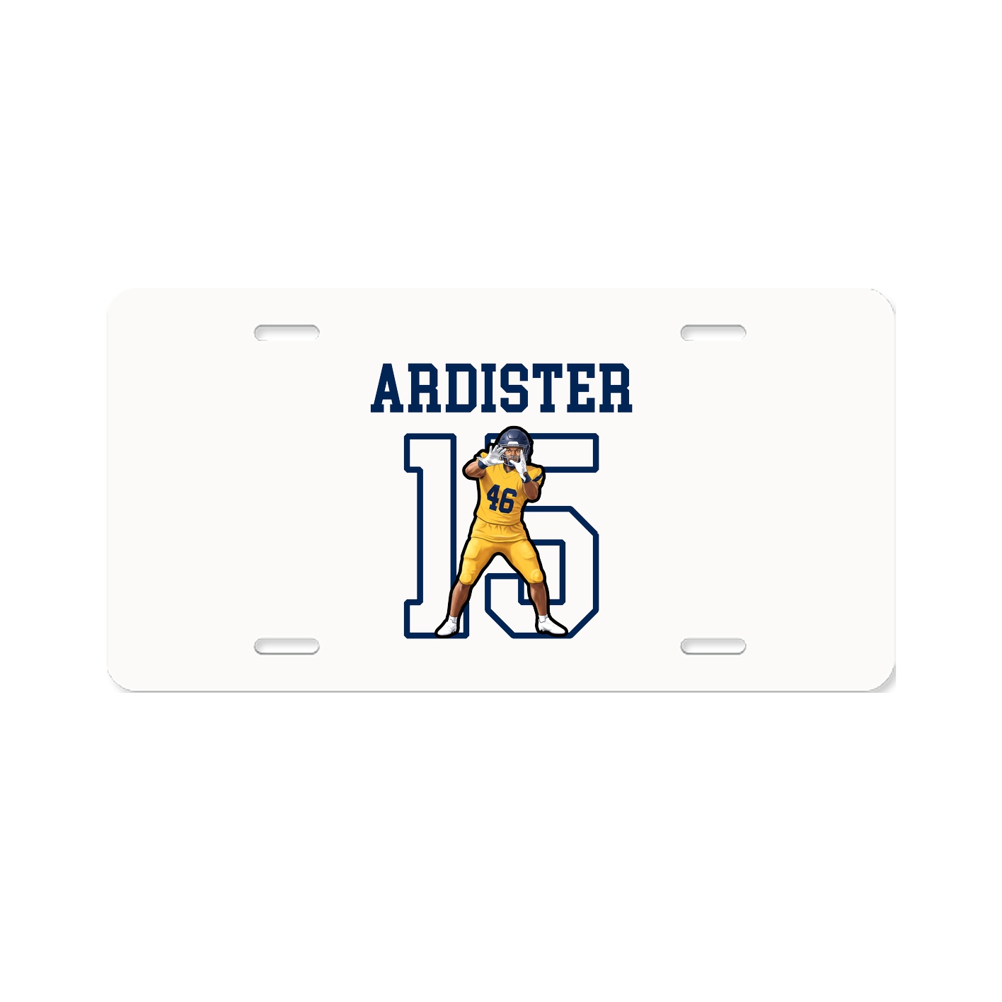 License Plate — Shirsey in Classic
