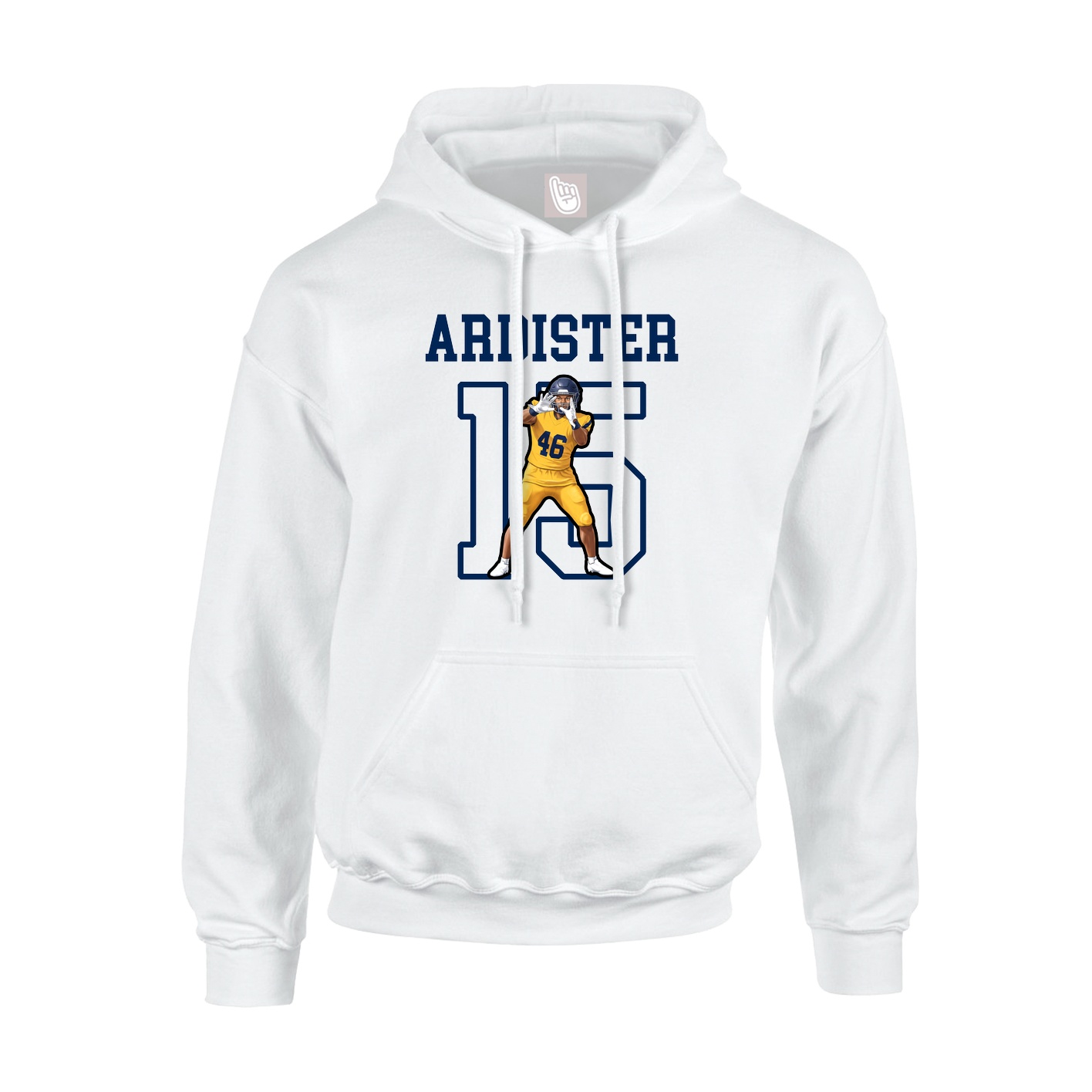 Youth Hoodie — Shirsey in White