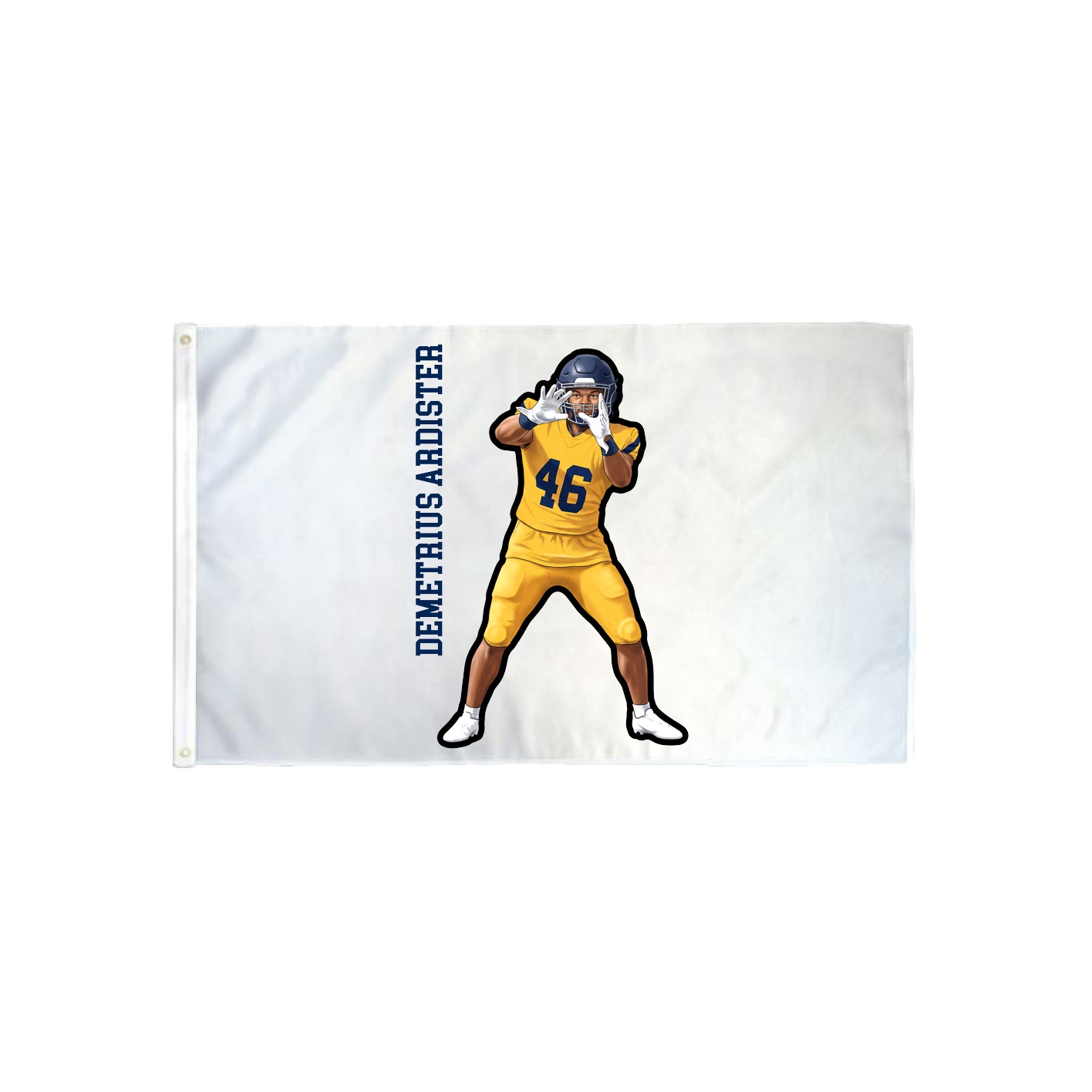 3x5 Flag — Name Vertical in Classic
