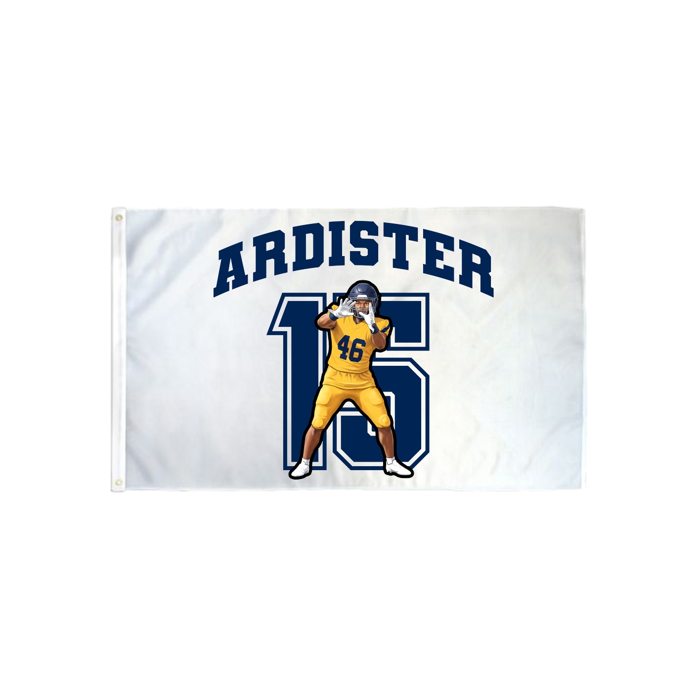 3x5 Flag — Number in Classic