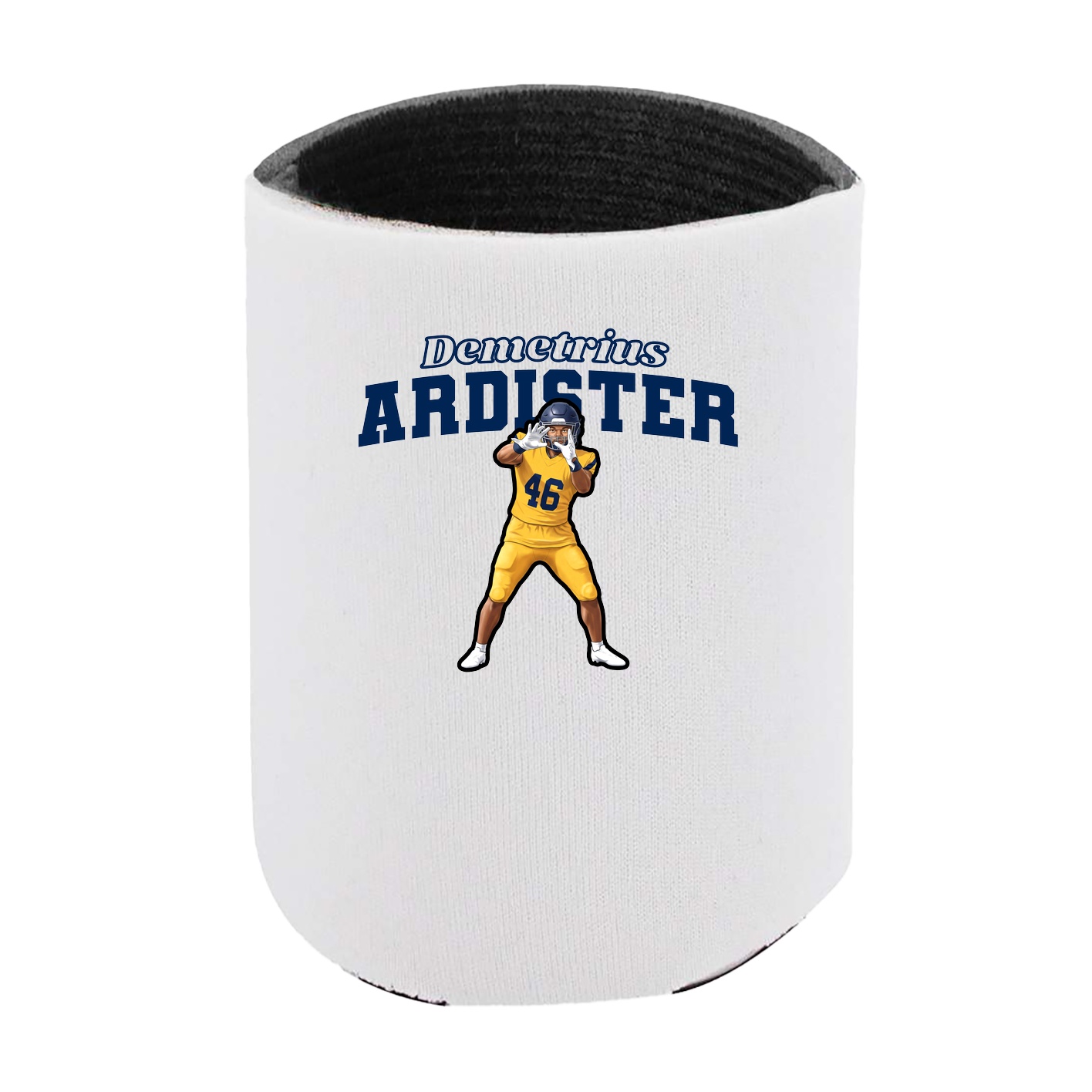 Can Holder — Name Arch in White