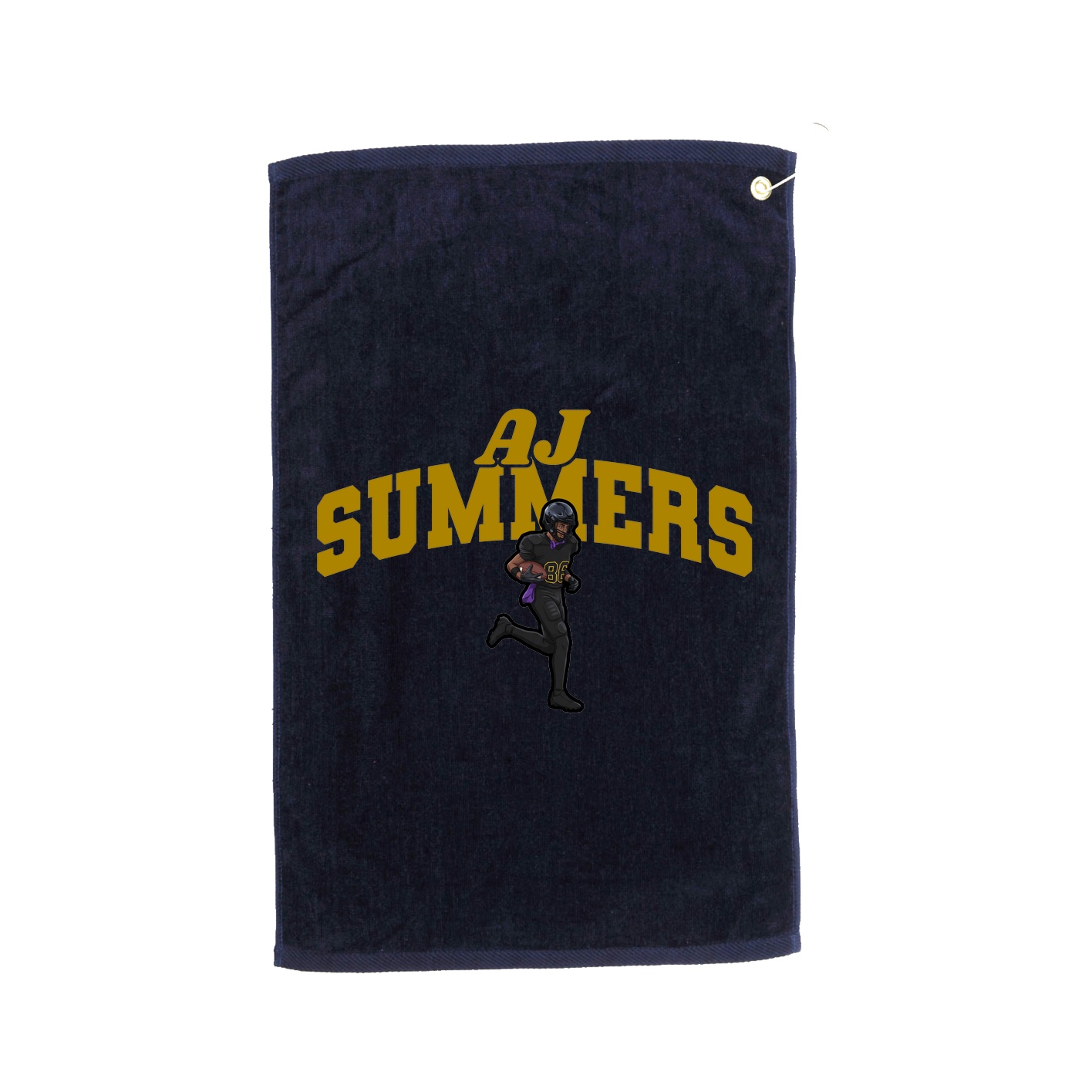 Golf Towel — Signature Arch in Navy