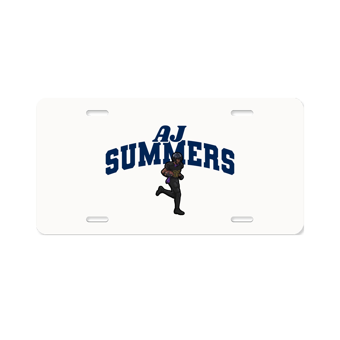 License Plate — Signature Arch in Classic