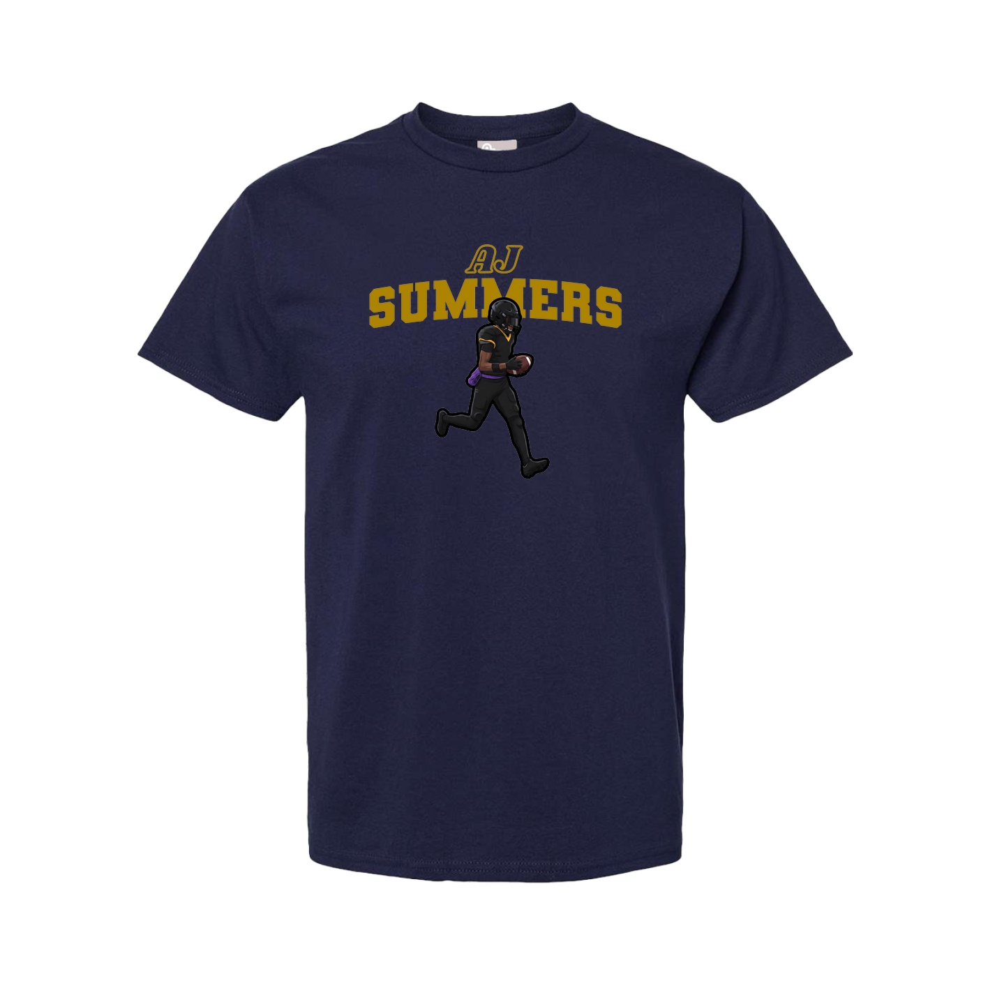 Tee — Name Arch in Navy