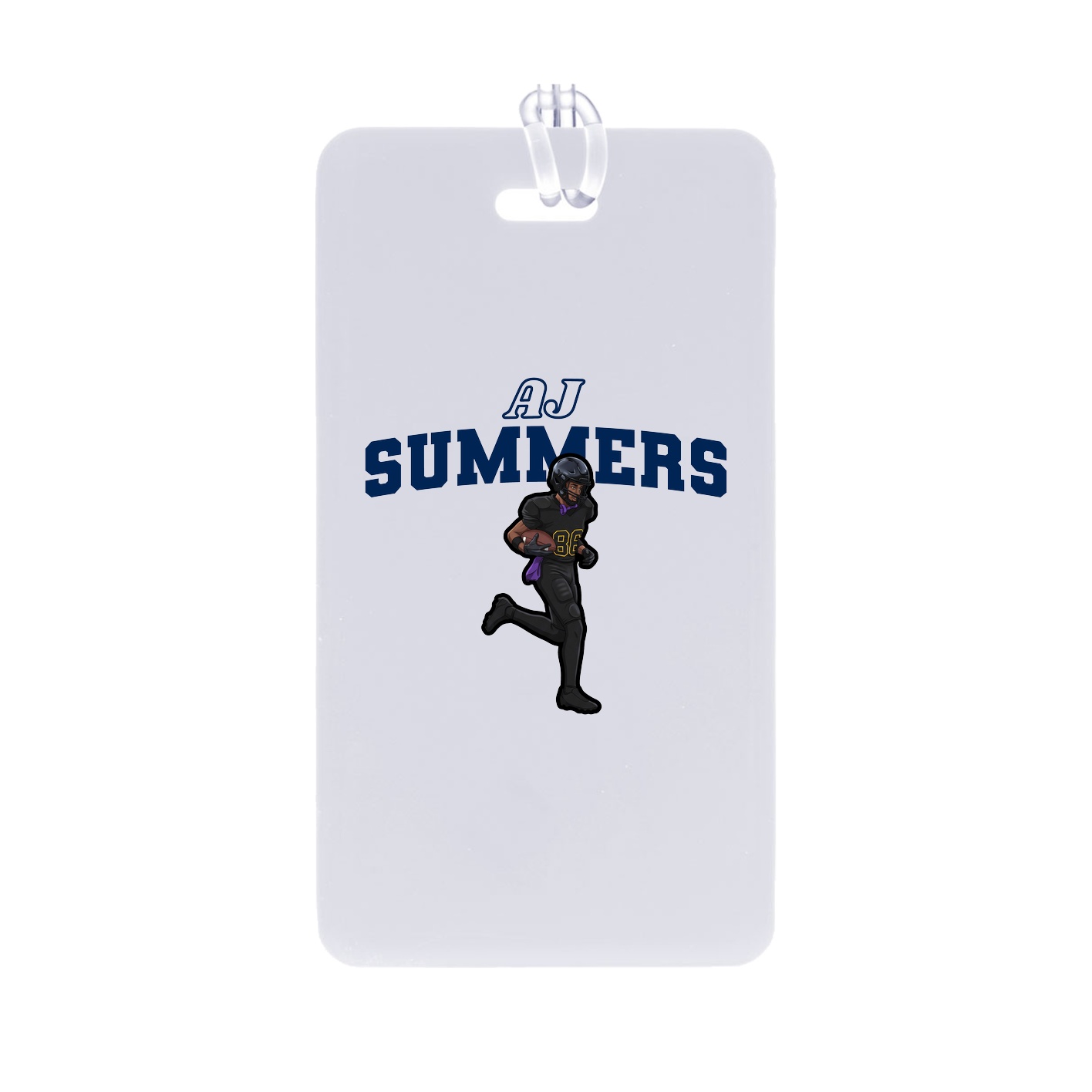 Bag Tag — Name Arch in Classic