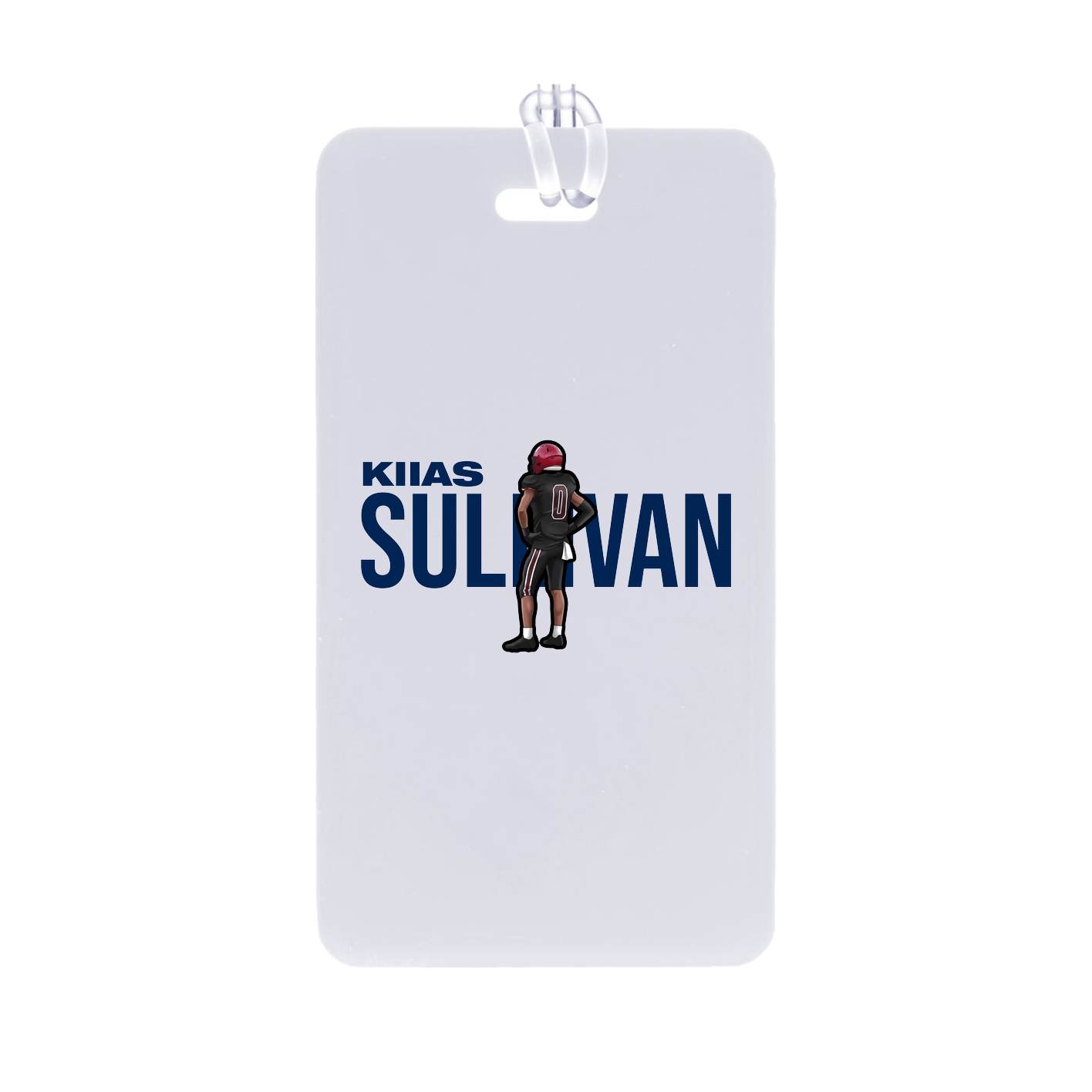 Bag Tag — Player Name in Classic