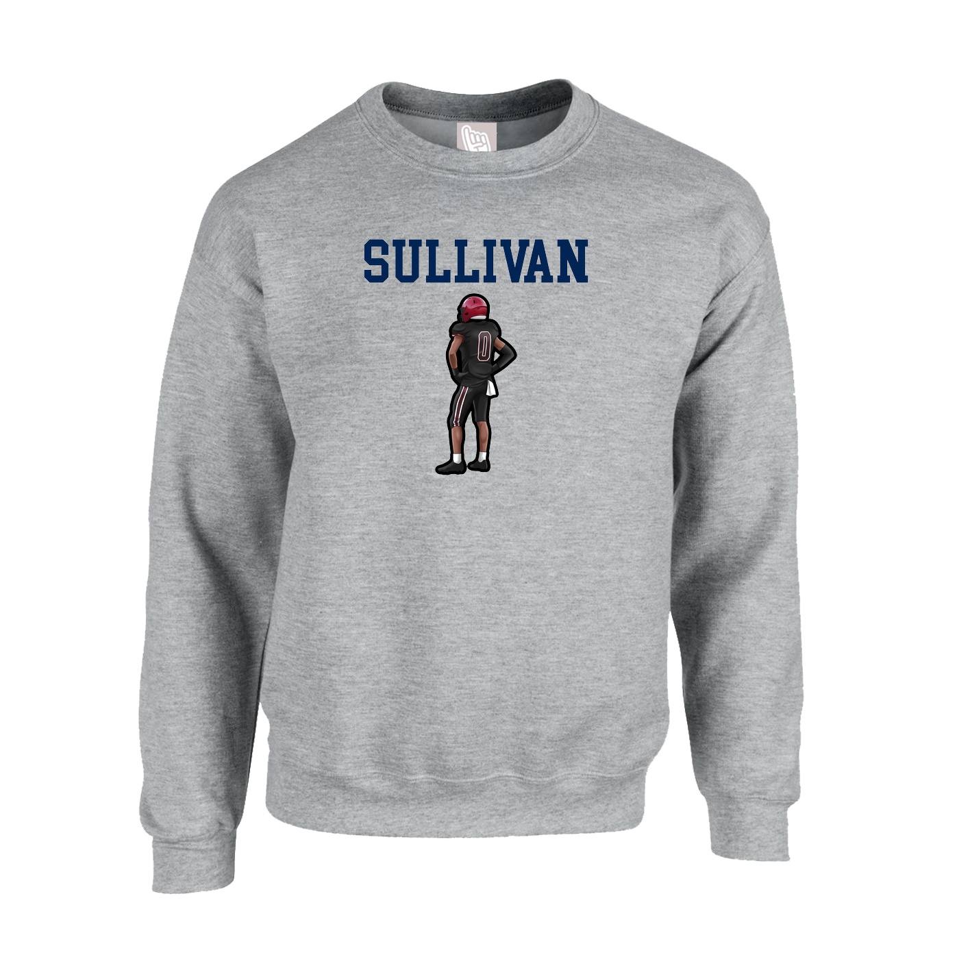 Fleece Crew — Shirsey in Grey