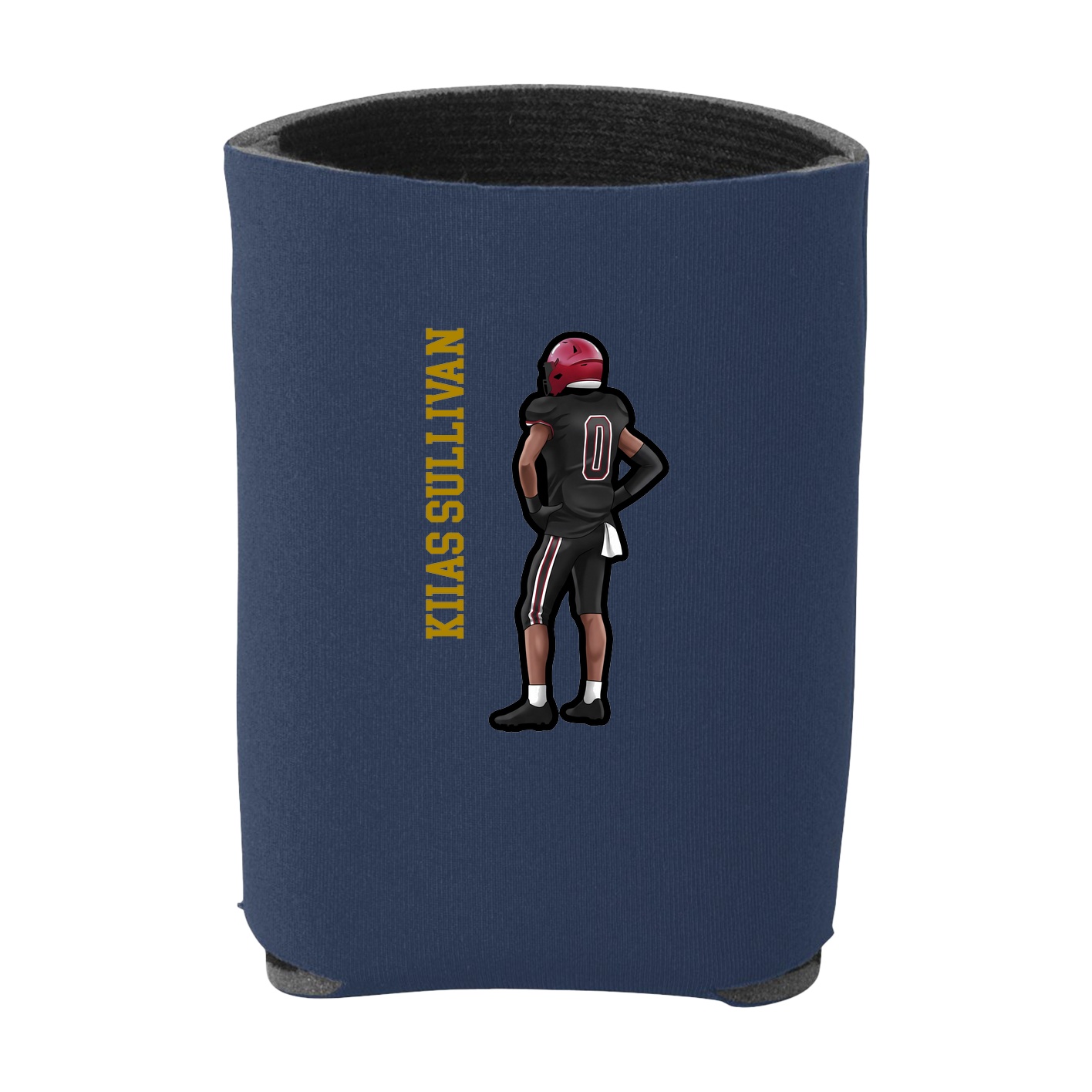 Can Holder — Name Vertical in Navy