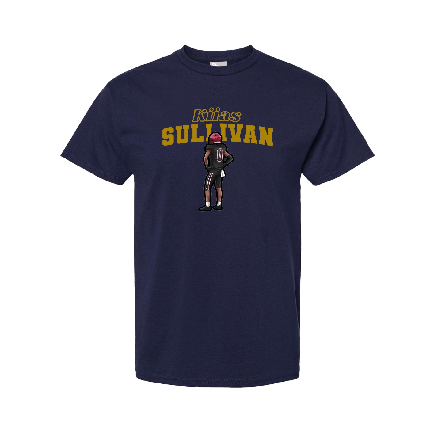 Tee — Name Arch in Navy
