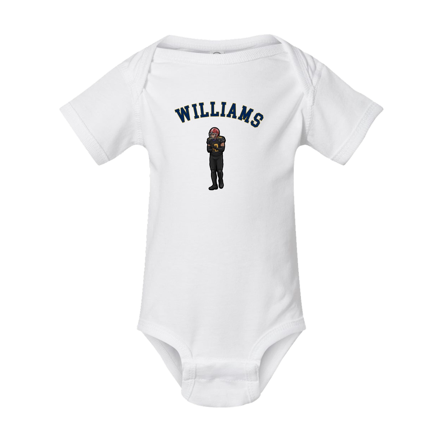 Baby Onesie — Shirsey Arch in White