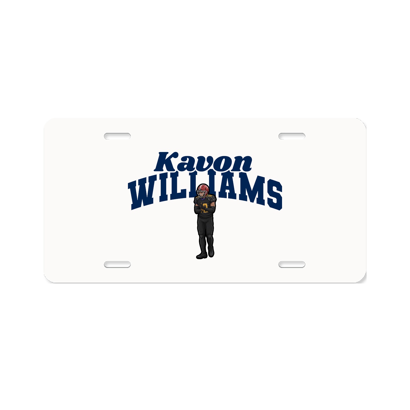 License Plate — Signature Arch in Classic