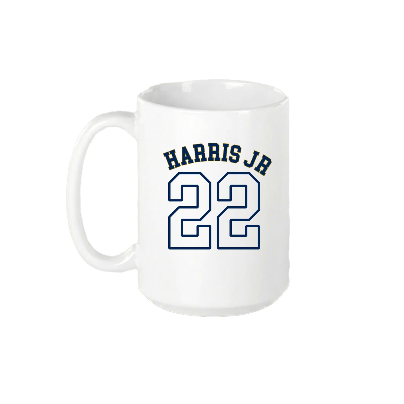15oz Coffee Mug — Shirsey Arch in White