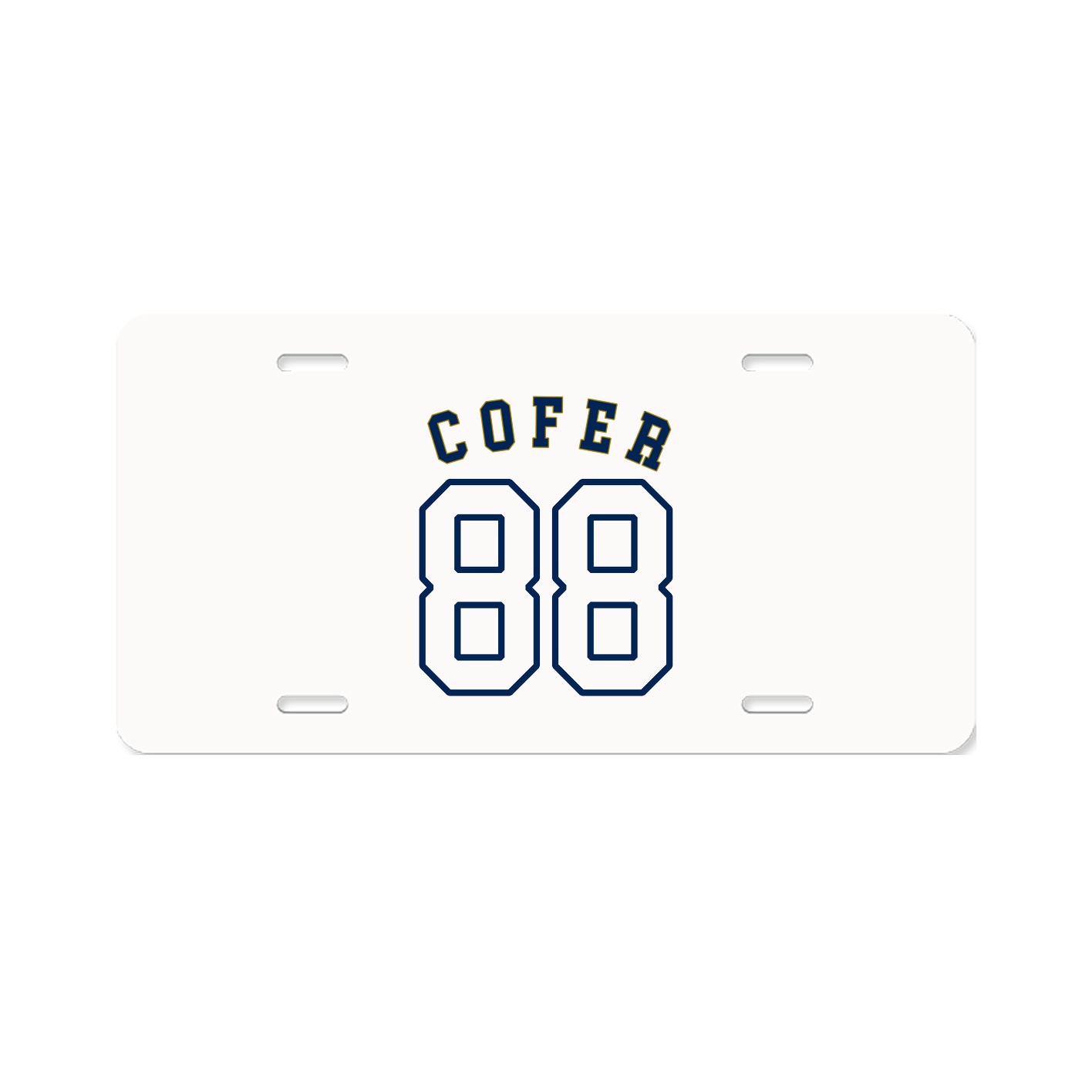 License Plate — Shirsey Arch in Classic