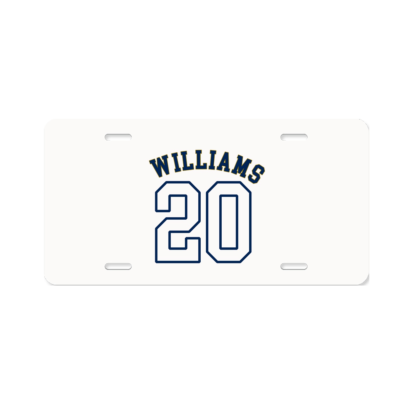 License Plate — Shirsey Arch in Classic
