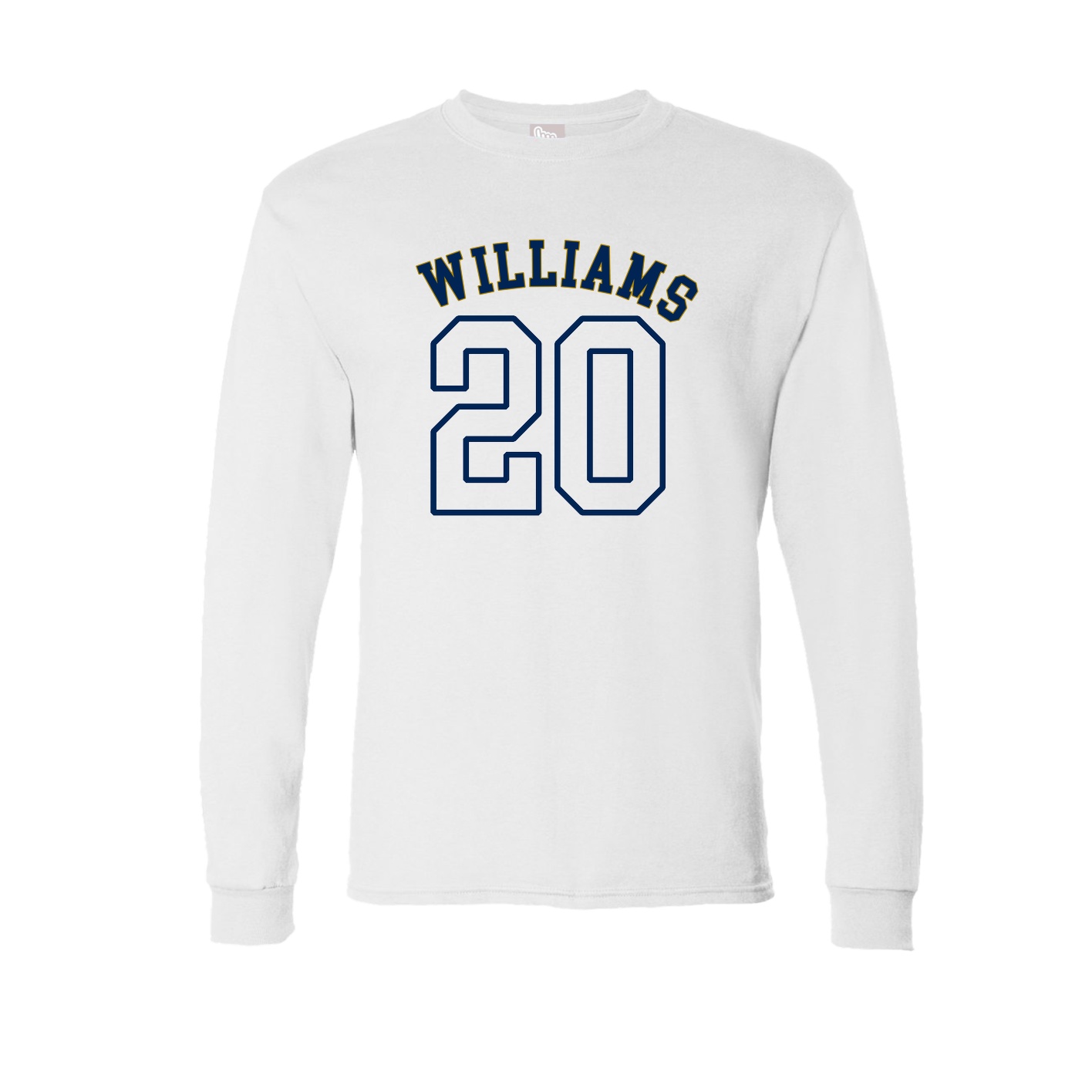 Long Sleeve Tee — Shirsey Arch in White