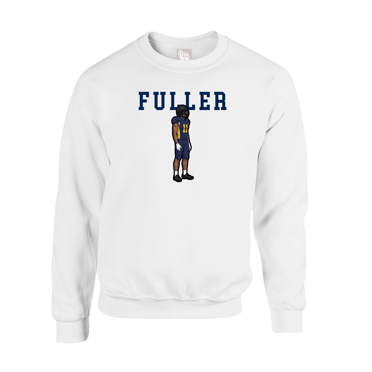 Fleece Crew — Shirsey in White