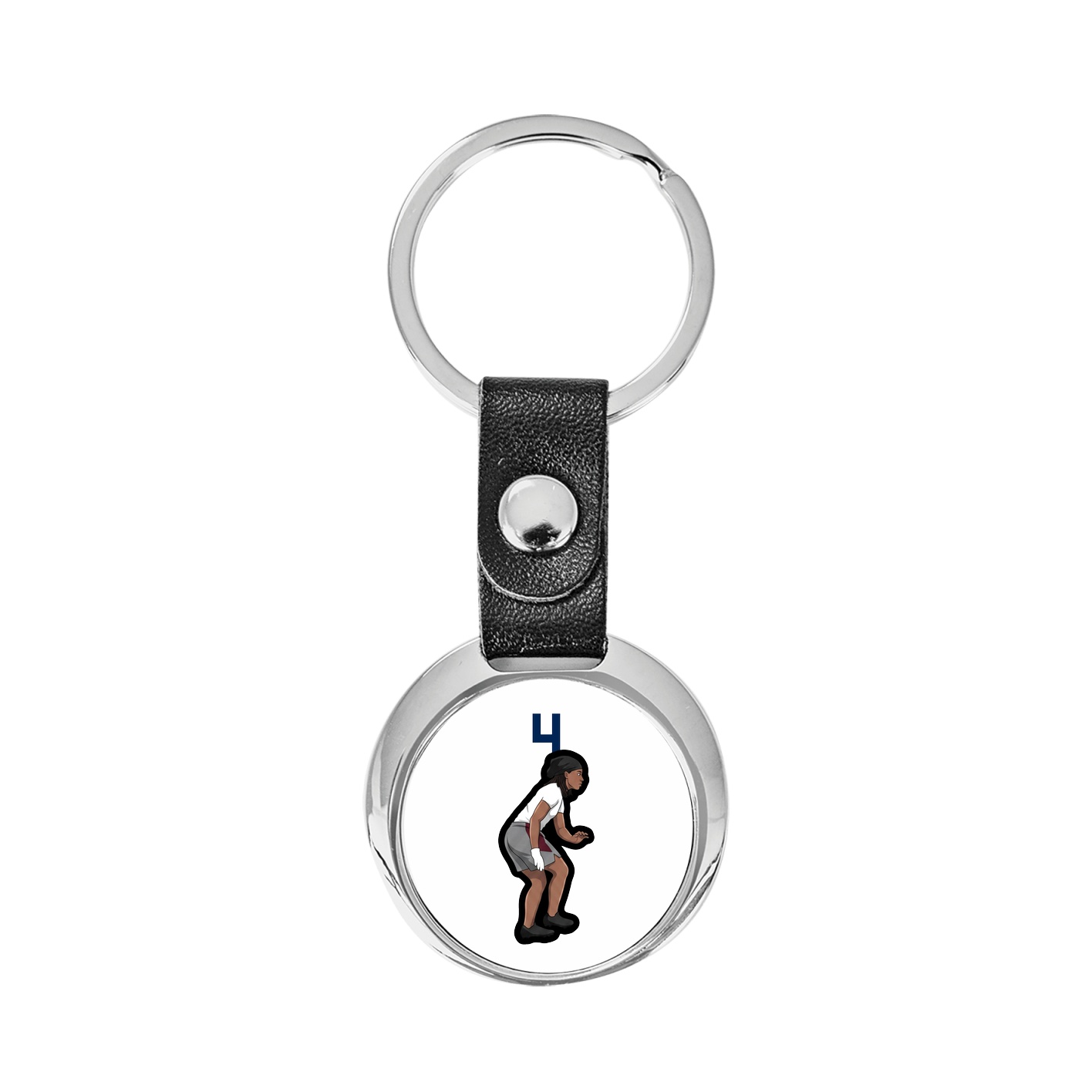 Key Chain — Number Top in Classic