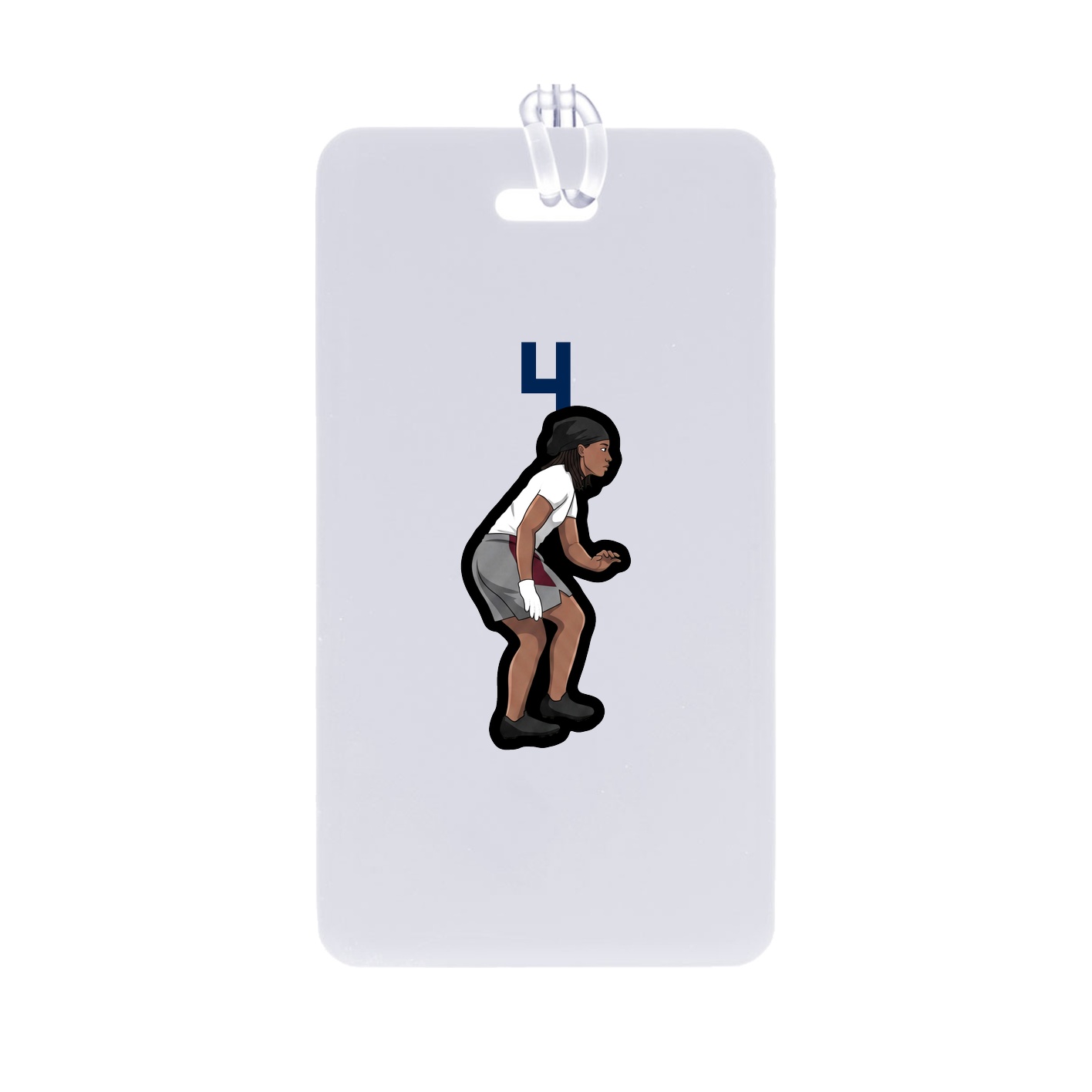 Bag Tag — Number Top in Classic