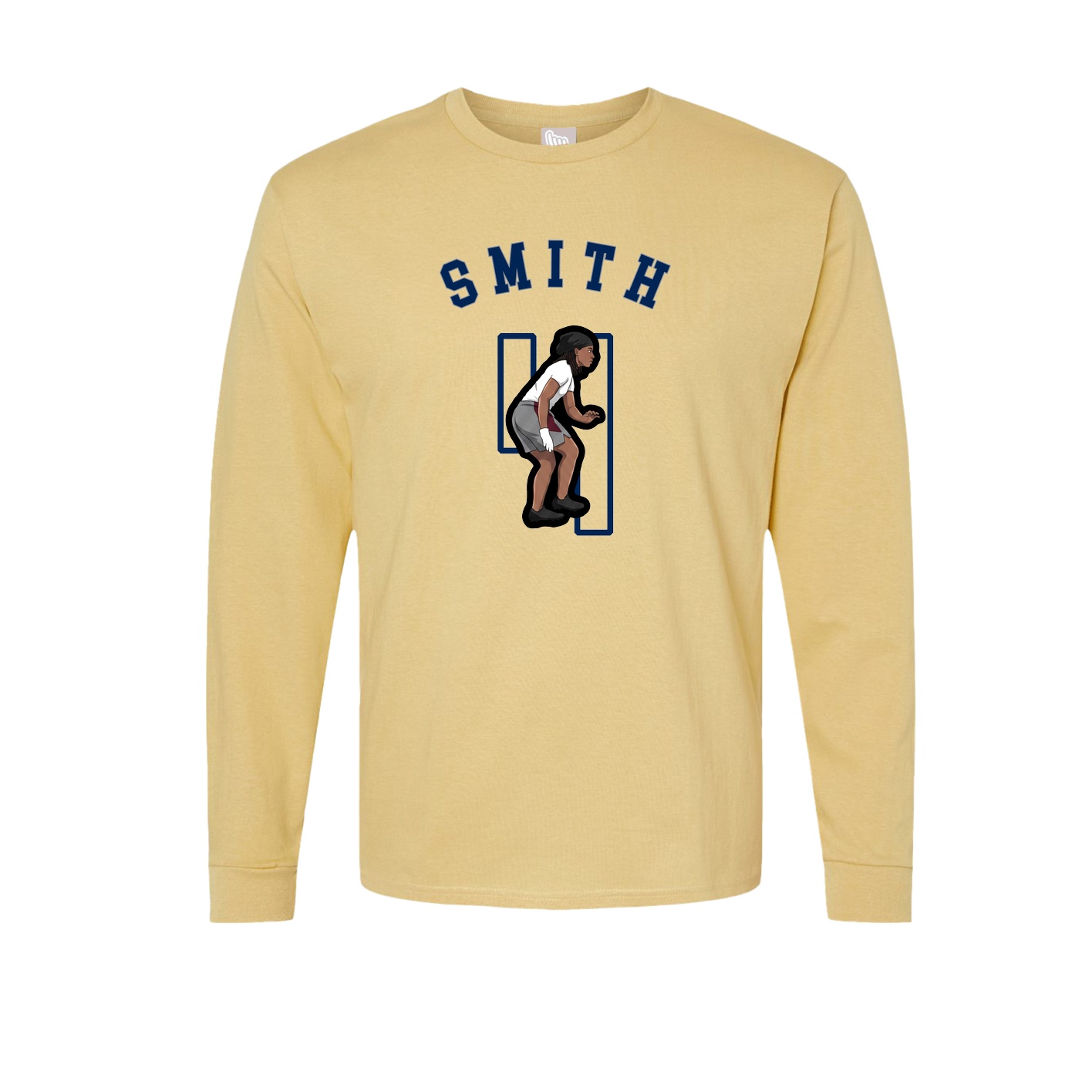 Long Sleeve Tee — Shirsey Arch in Vegas Gold
