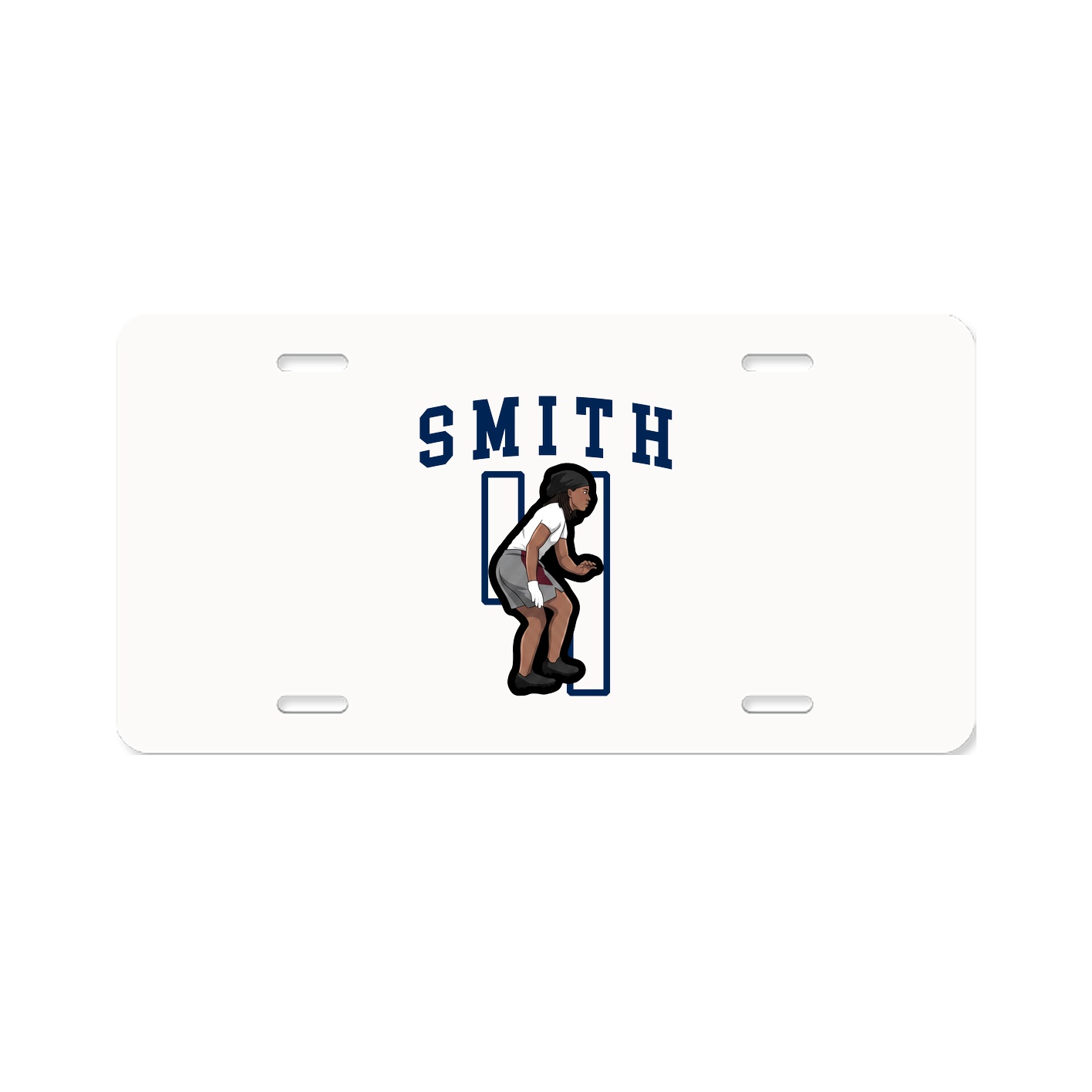 Aluminum License Plate