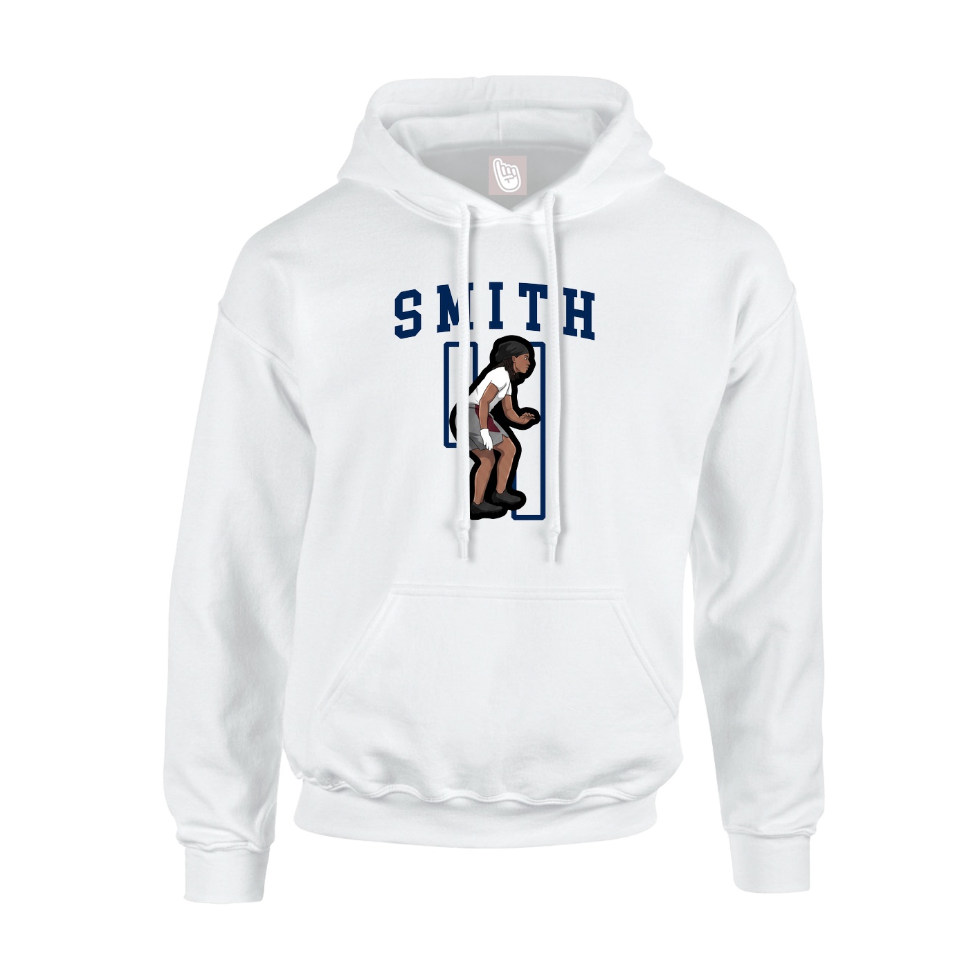 Hoodie — Shirsey in White